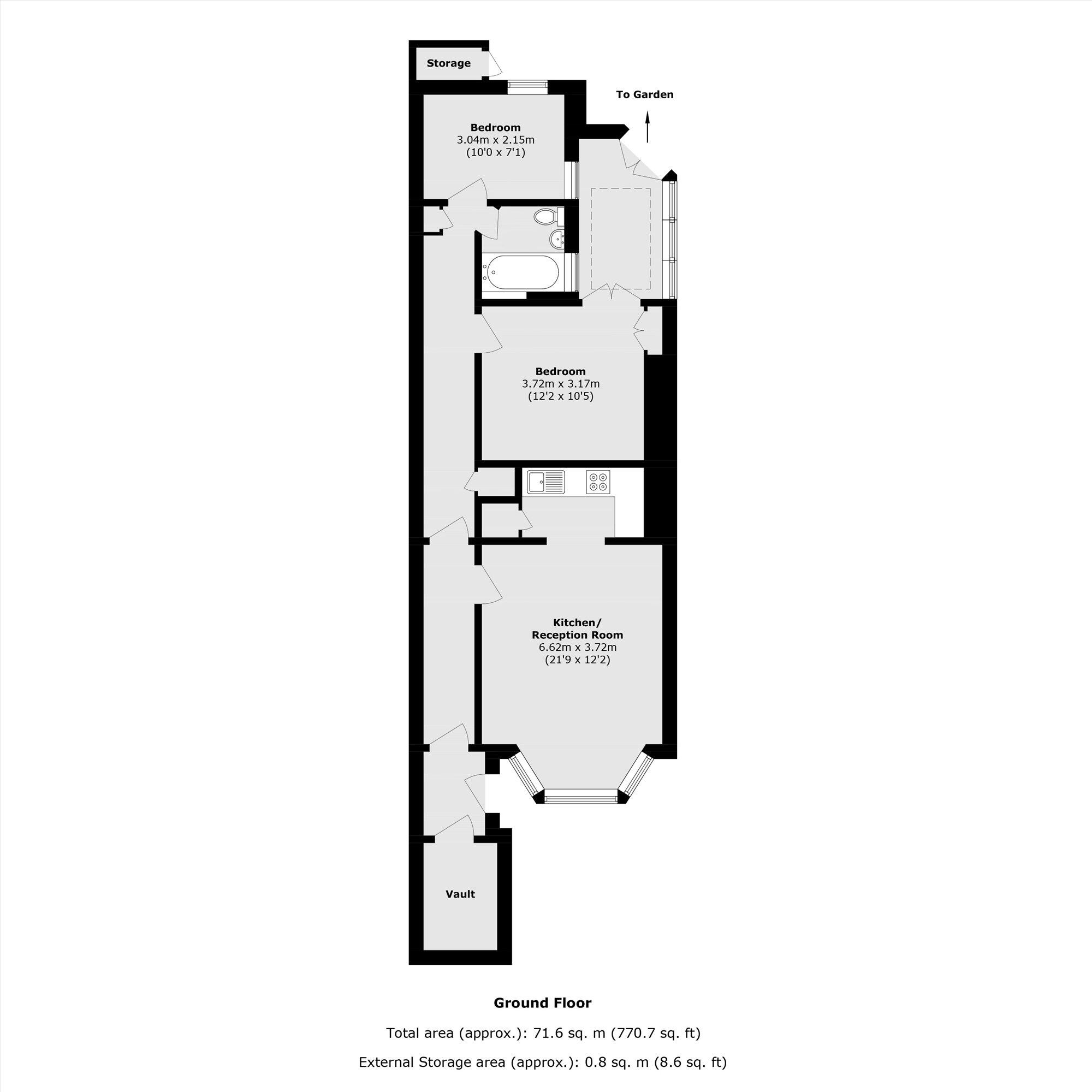 Finborough Road, London floorplan