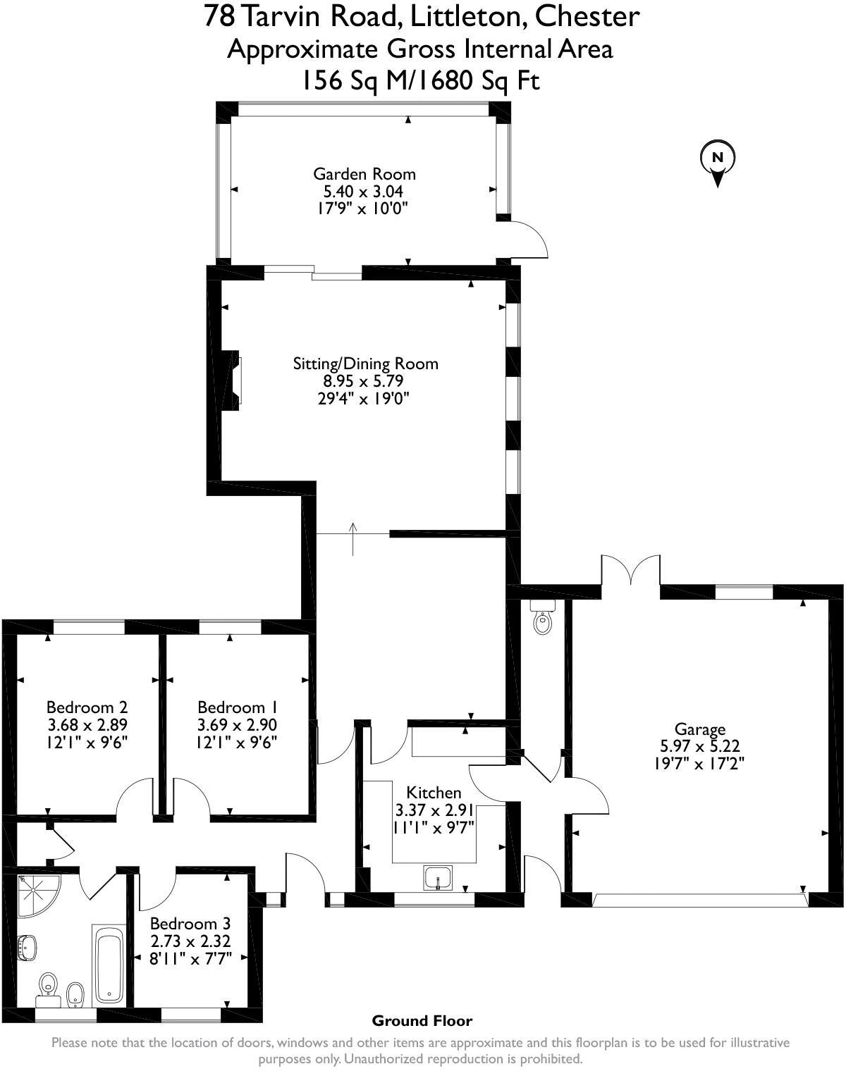 Littleton, Chester floorplan