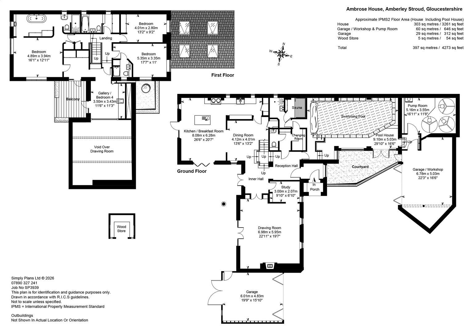 Amberley, Stroud floorplan