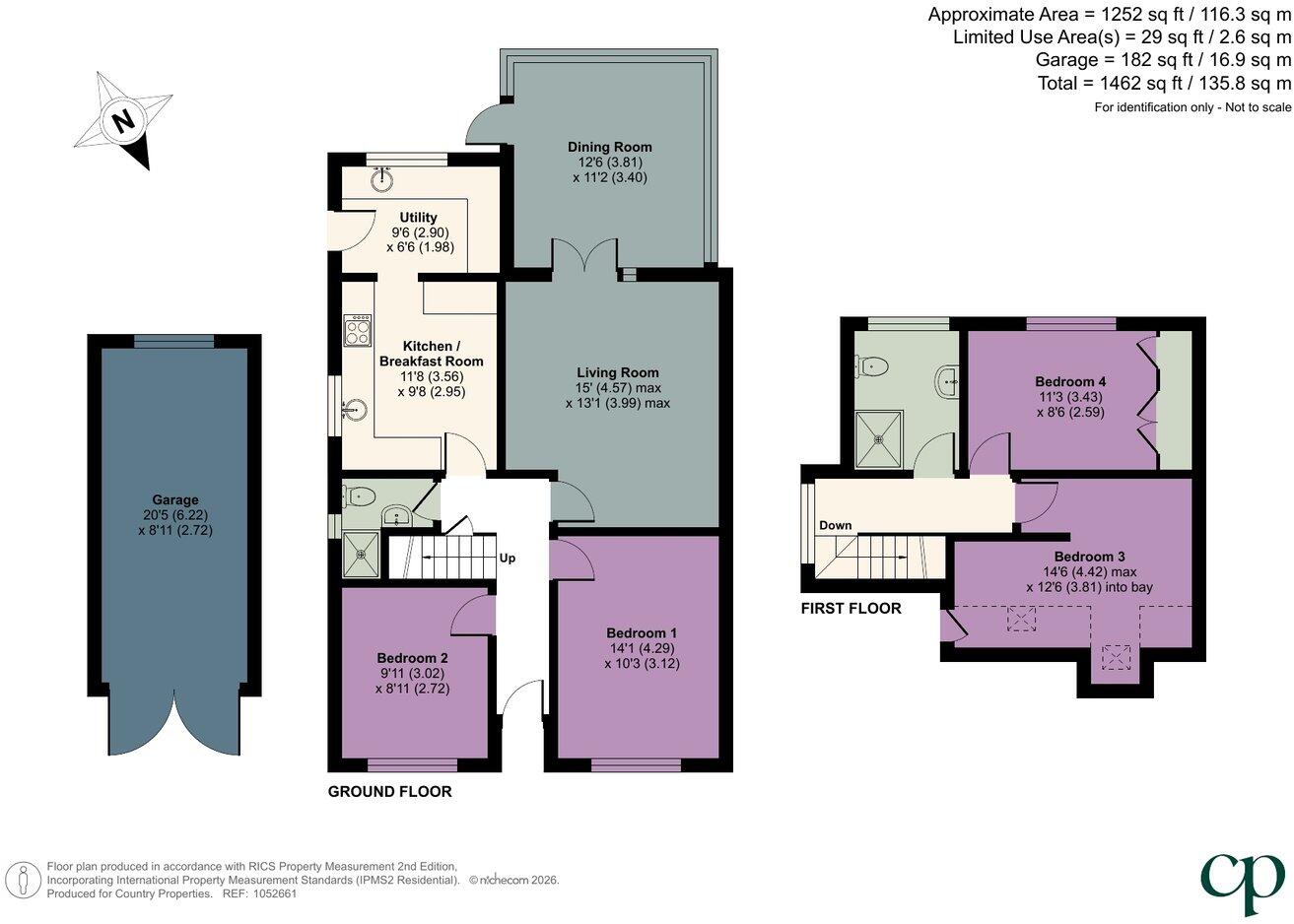 27, London Row, Arlesey floorplan