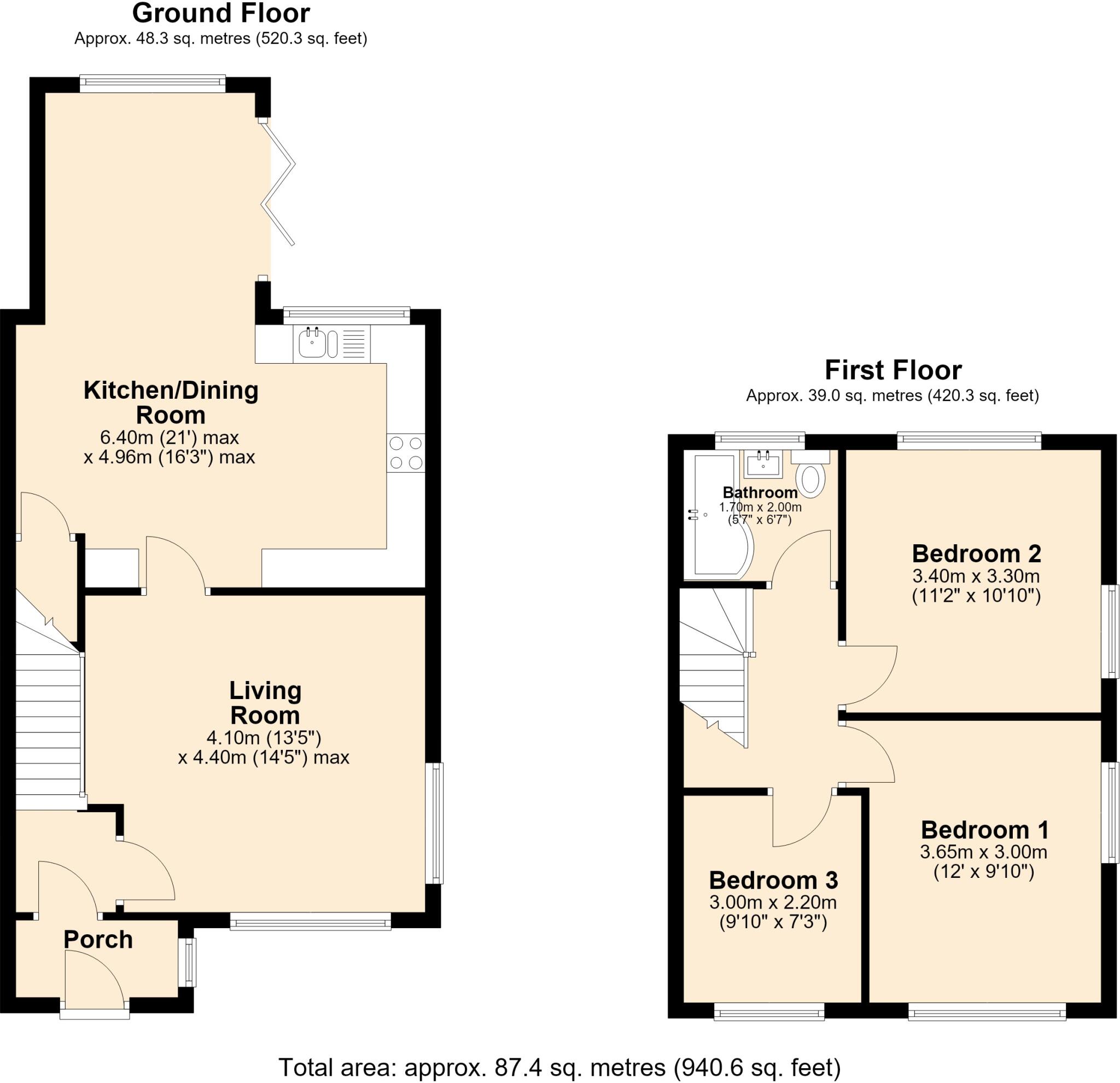 Farmfield, Sale, Trafford floorplan