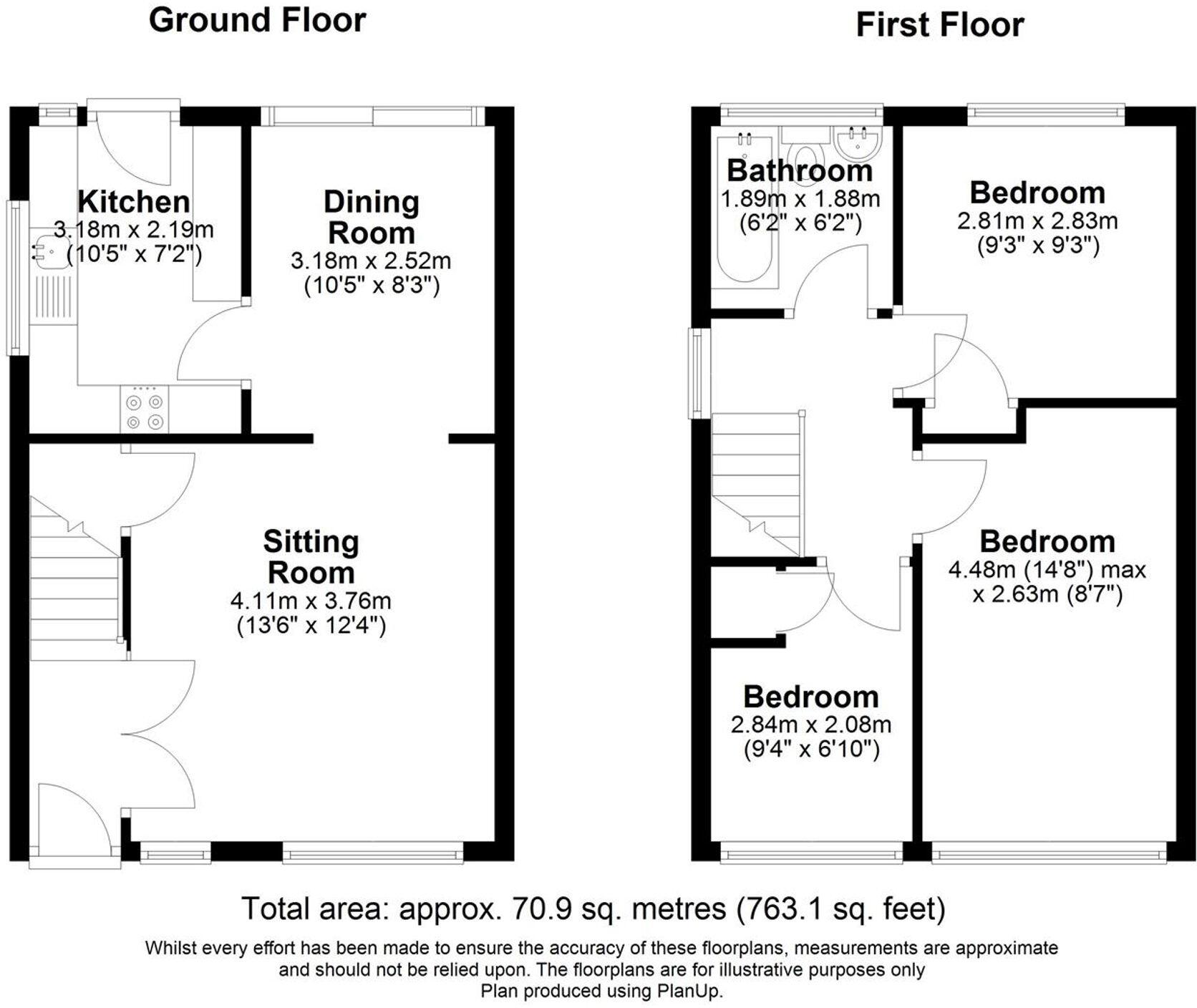 Taylor Road, Hindley Green, WN2 floorplan
