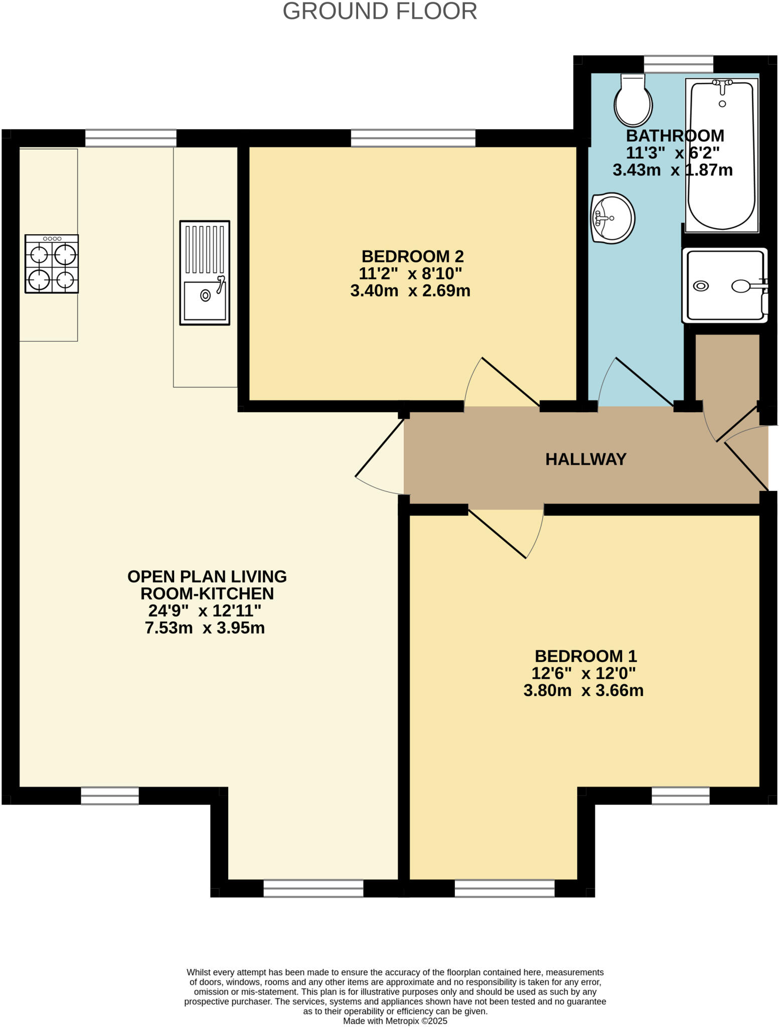 Lady Lane, Audenshaw floorplan