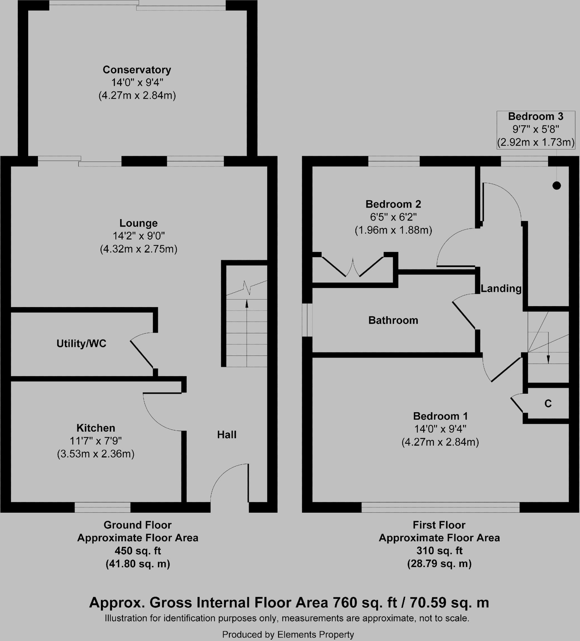 Warner Close, Hedge End, SO30 2BE floorplan