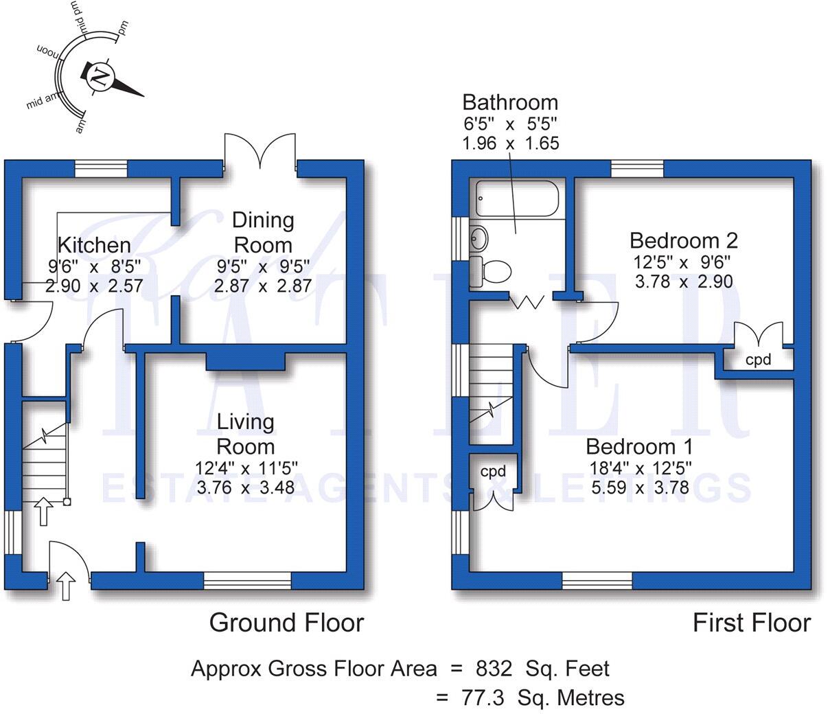 Alder Road, Bebington, Wirral floorplan