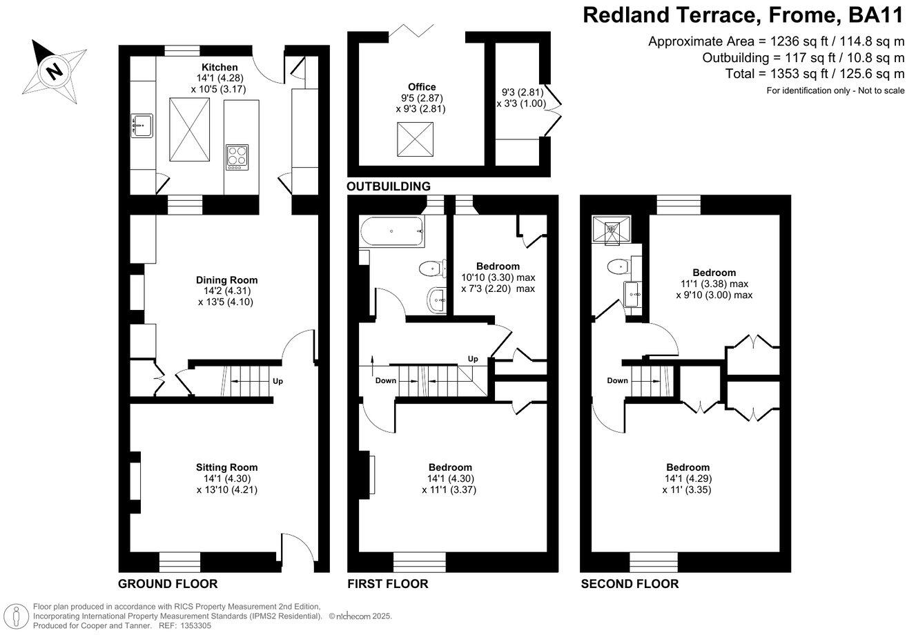 Redland Terrace, Frome, BA11 floorplan