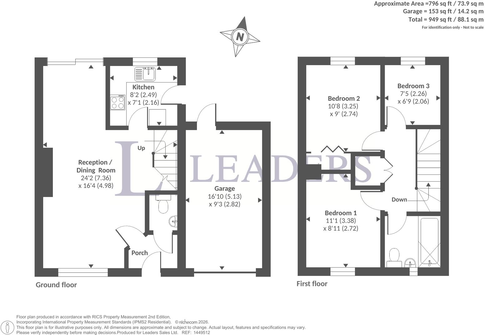 Callender Walk, Cuckfield, Haywards Heath floorplan