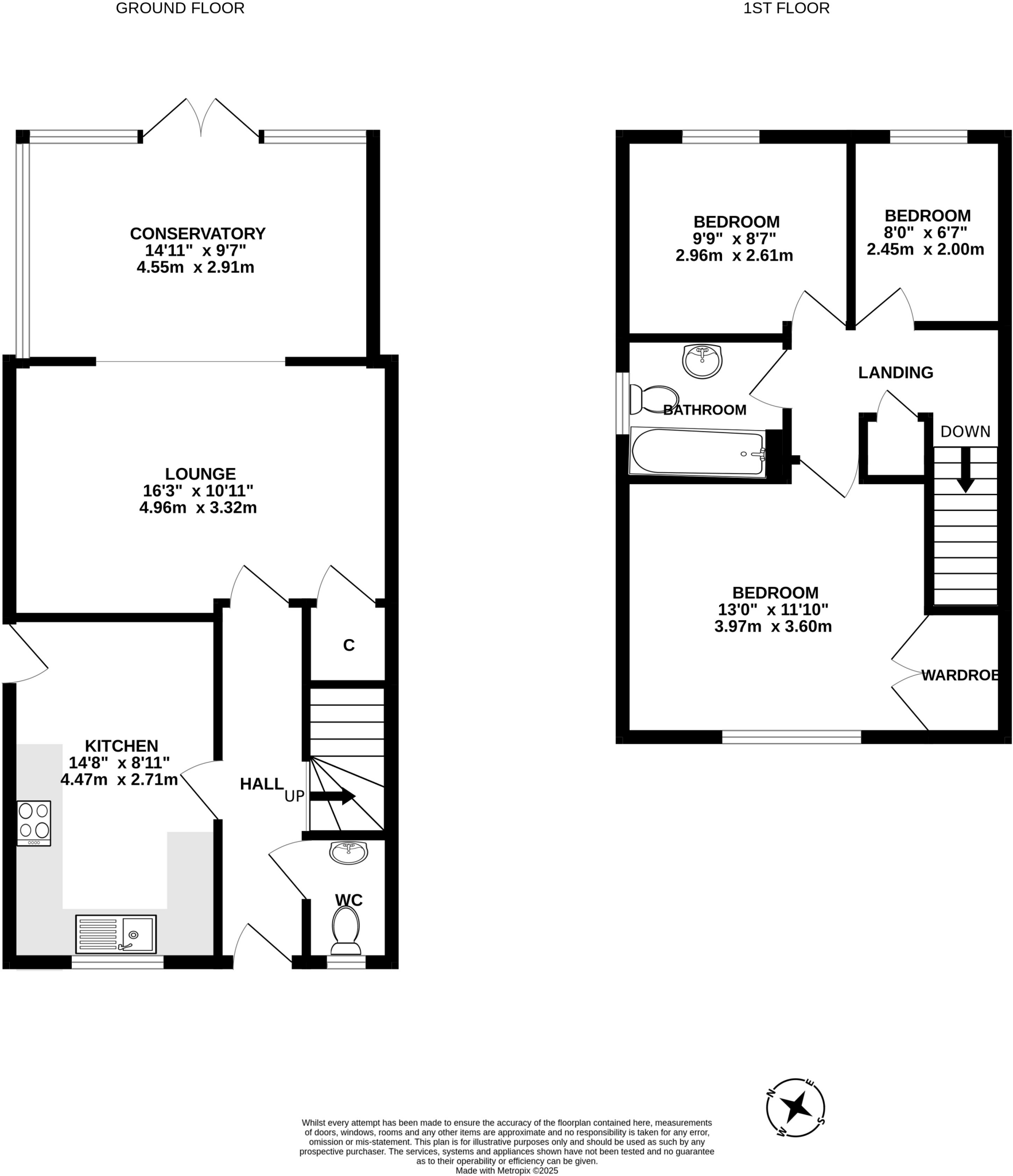 The Crescent, Blidworth floorplan