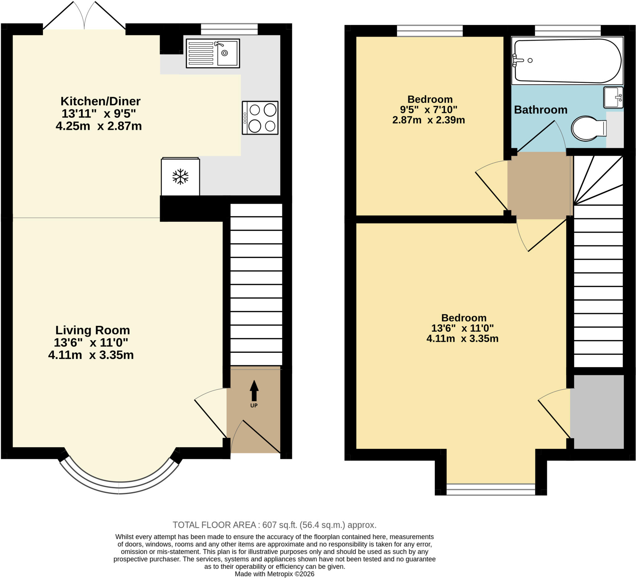 Greenhill Gardens, Herne Bay, Kent, CT6 floorplan