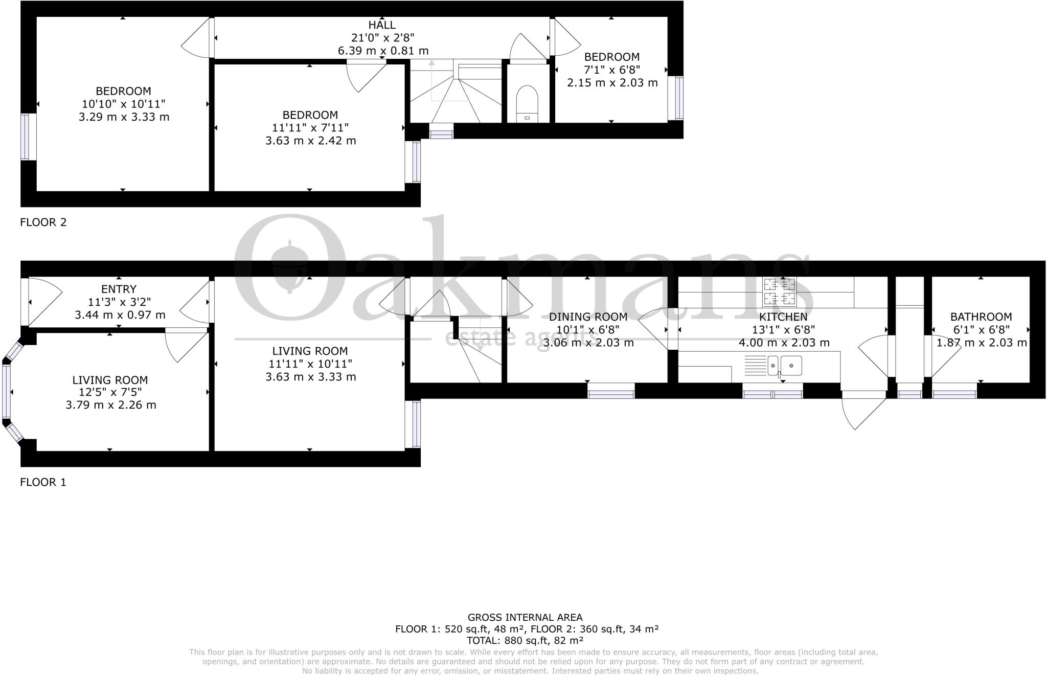 Percy Road, Birmingham, B11 floorplan