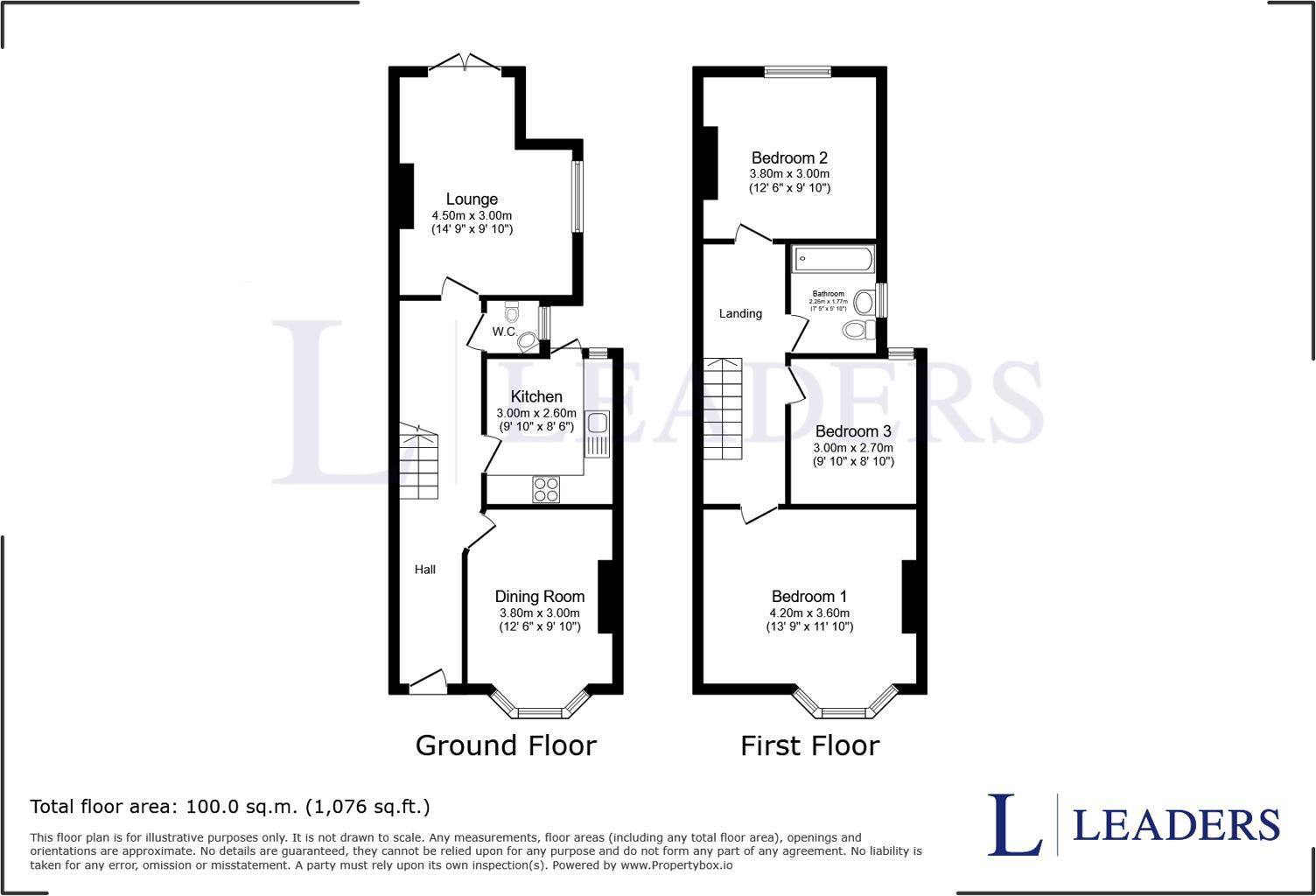 Edmund Road, Southsea floorplan