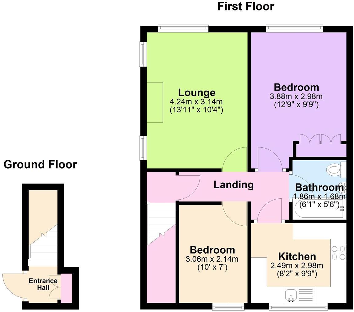 Coventry Road, Kenilworth floorplan