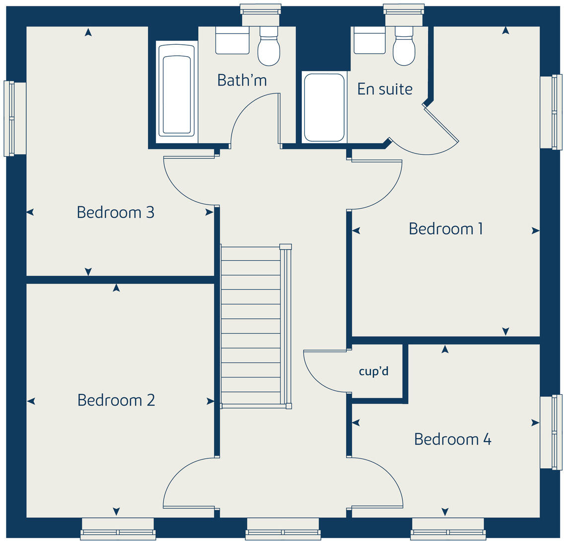 Ash Way, Newcastle-under-Lyme, 
Newcastle, 
Staffordshire, 
ST5
3UB
 floorplan