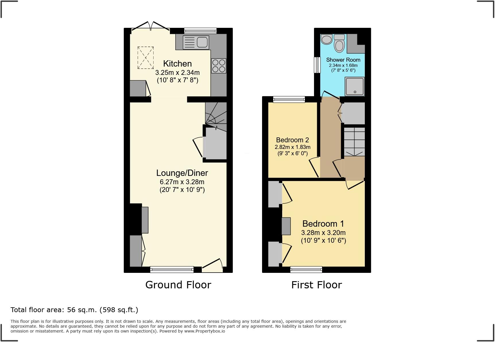 Townfield Street, Chelmsford, CM1 floorplan