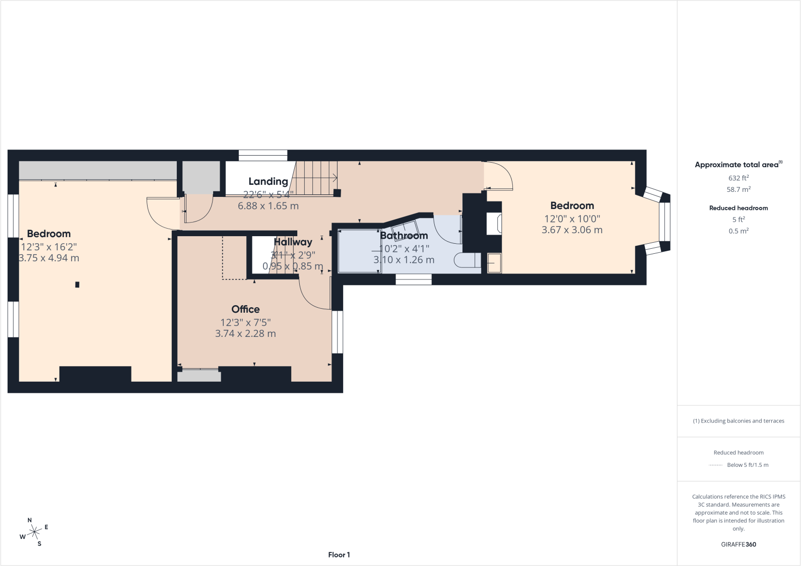 Canterbury, CT1 floorplan