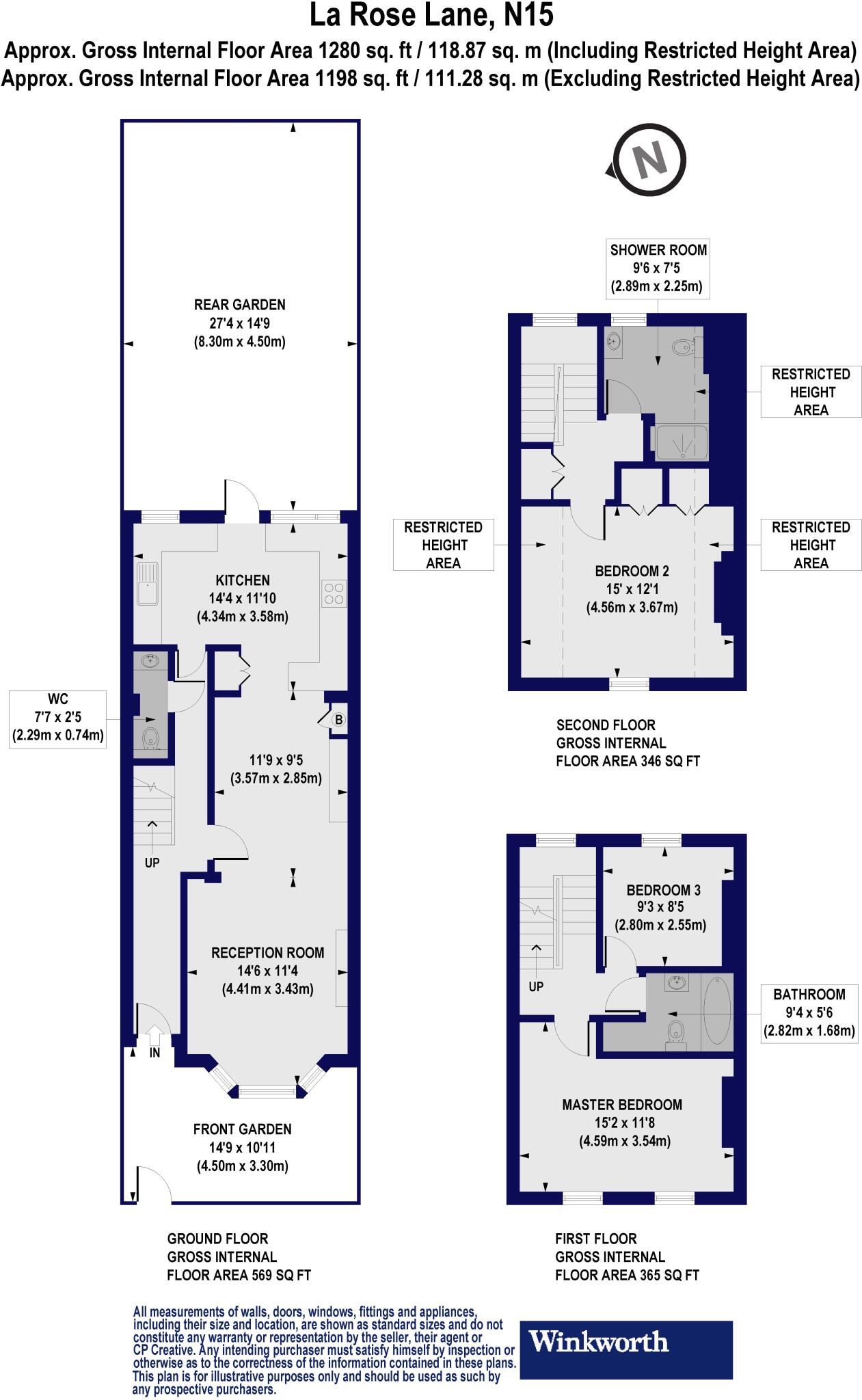 La Rose Lane, London, N15 floorplan