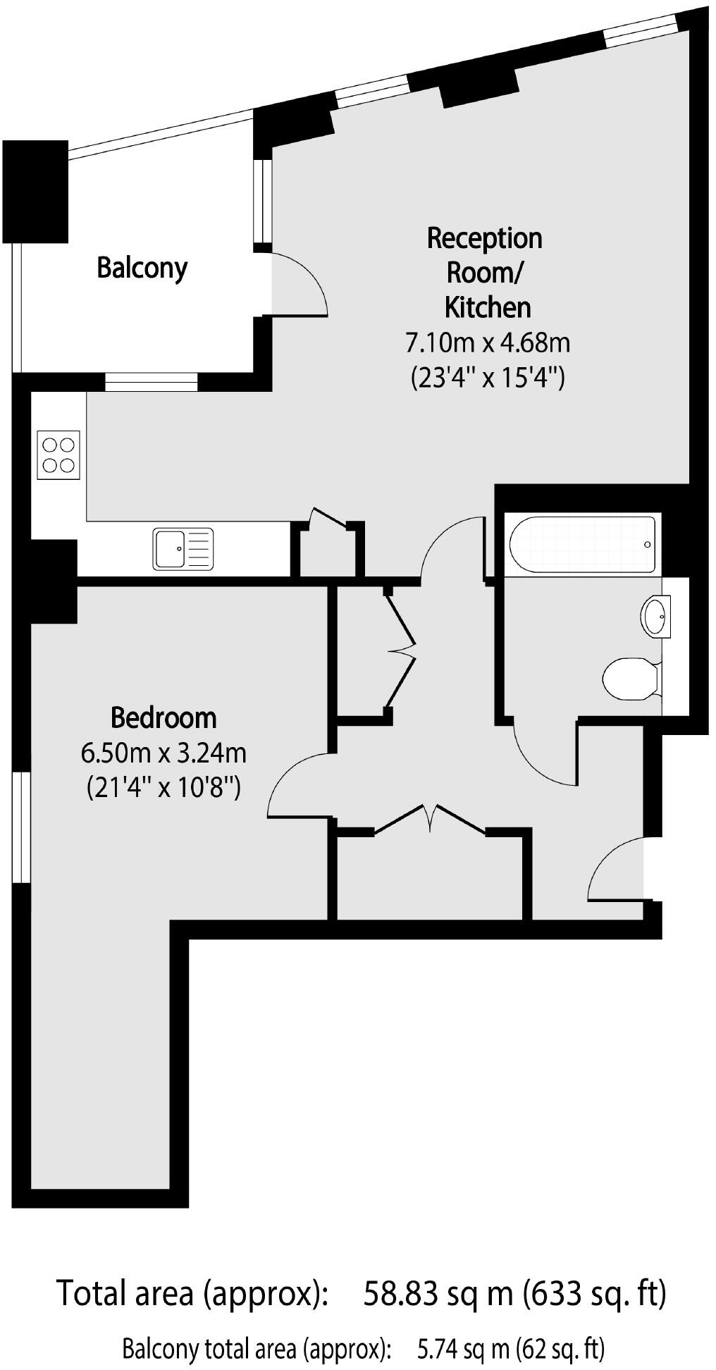 Forest Road, Walthamstow floorplan