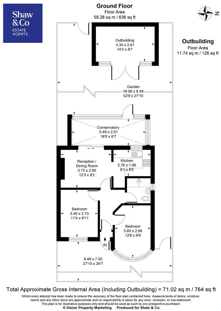 Rochester Avenue, Feltham floorplan