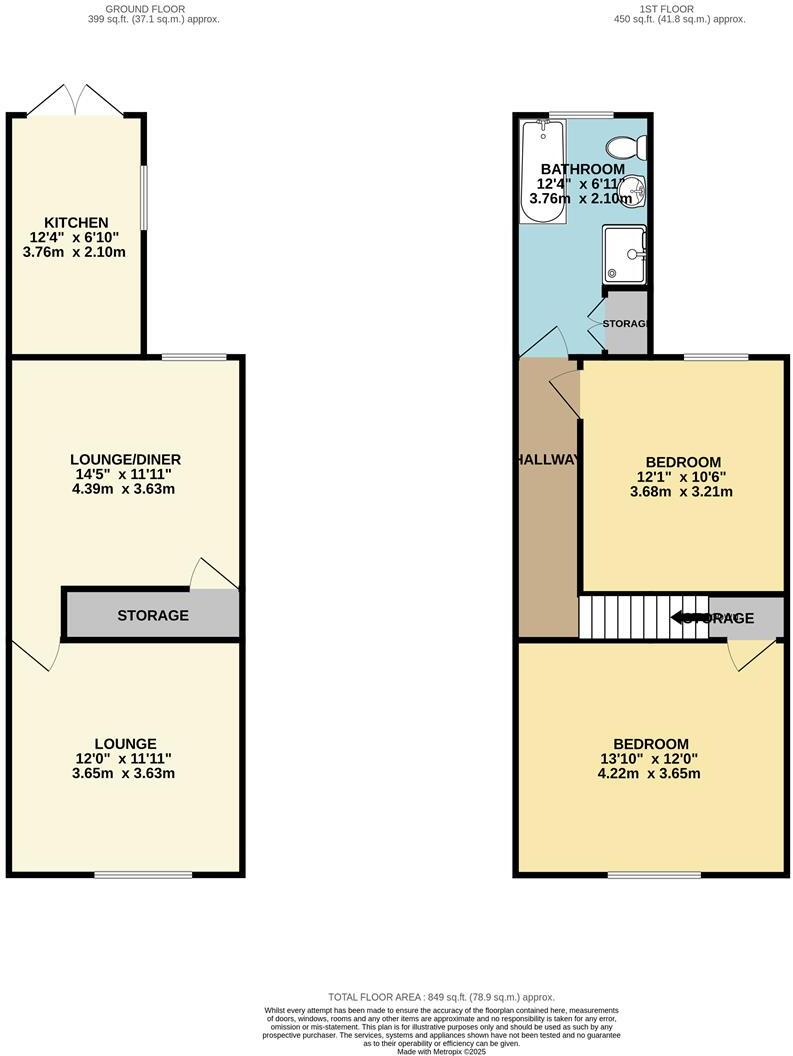 Clarence Street, Nuneaton floorplan