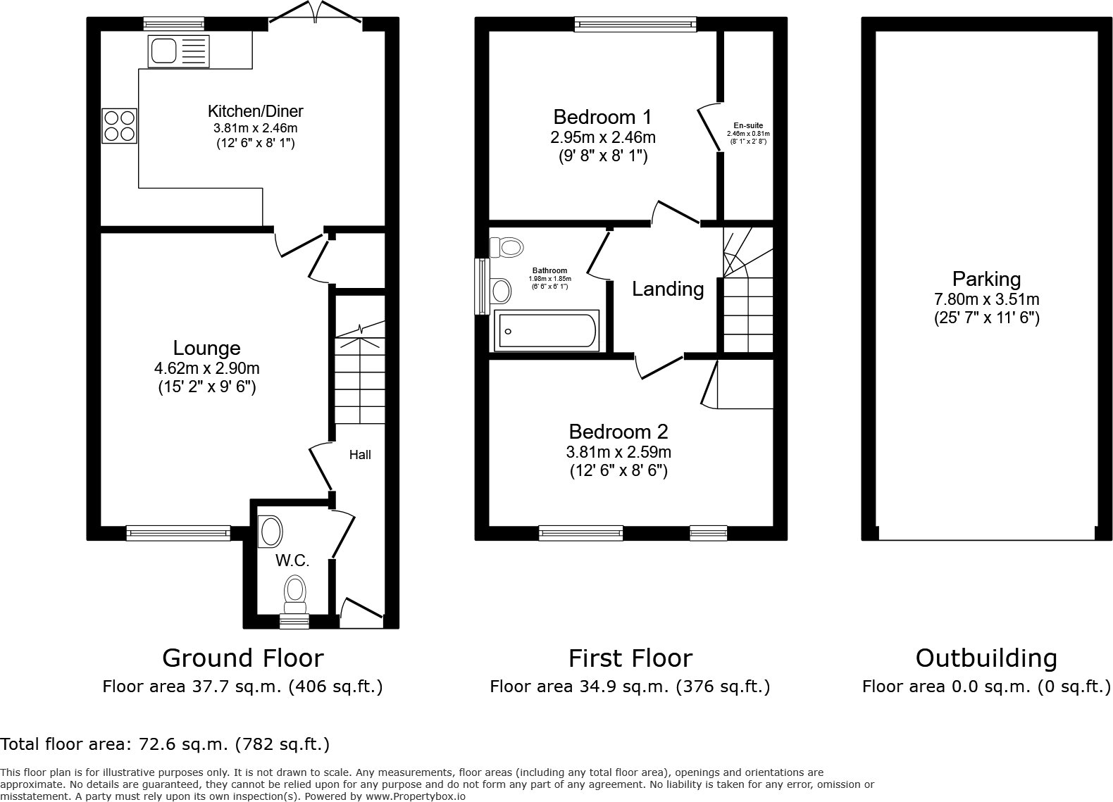 Reynolds Drive, Bishop's Stortford, Hertfordshire, CM23 floorplan