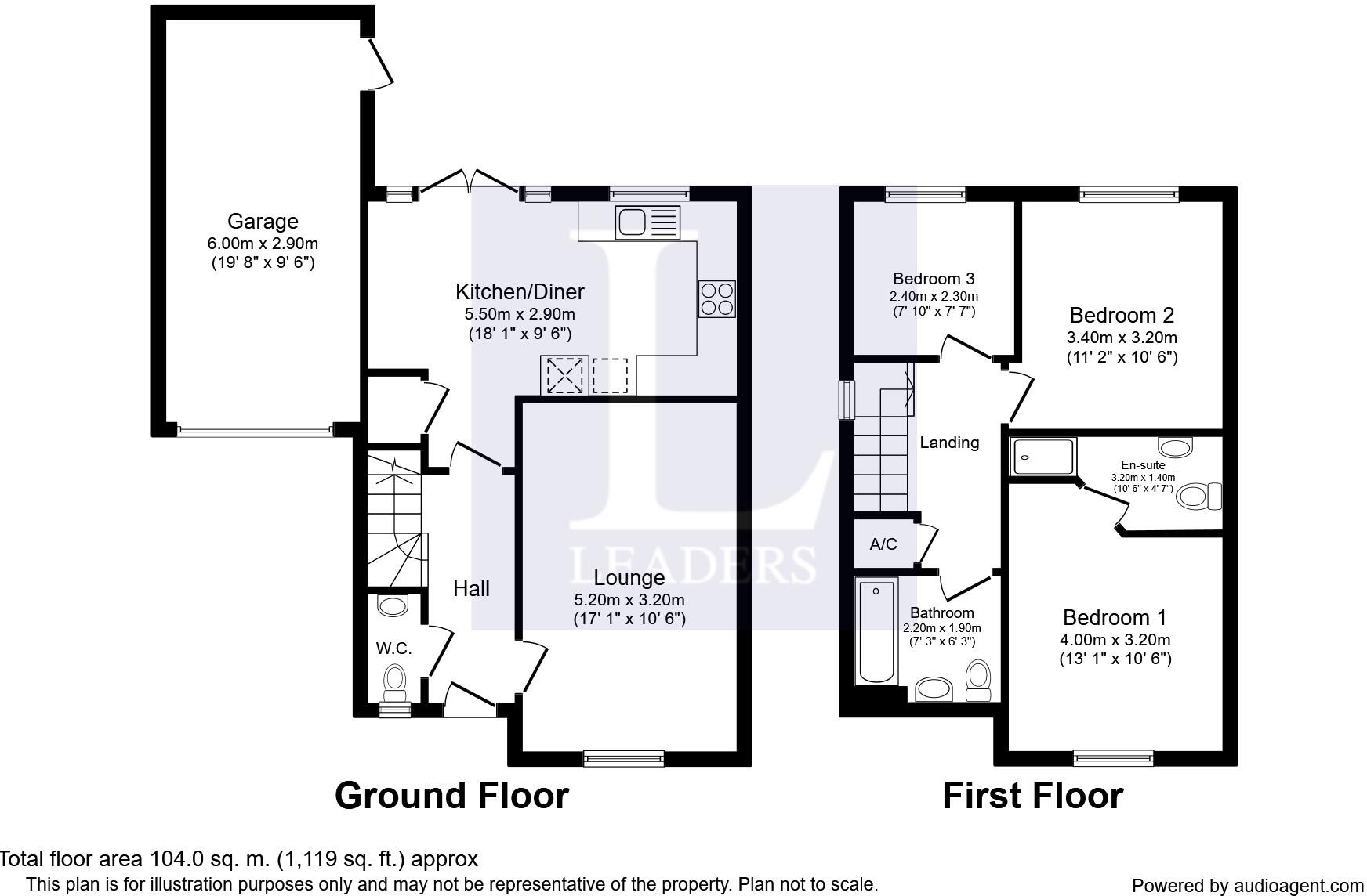 Rogers Lane, Buckingham, Buckinghamshire, MK18 floorplan