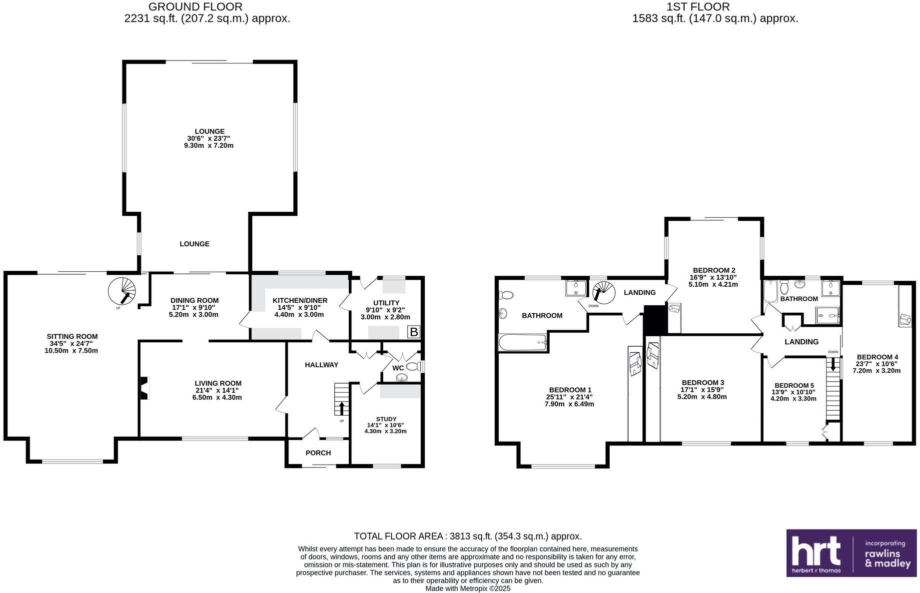 35 St. Fagans Drive, Cardiff CF5 6EF floorplan