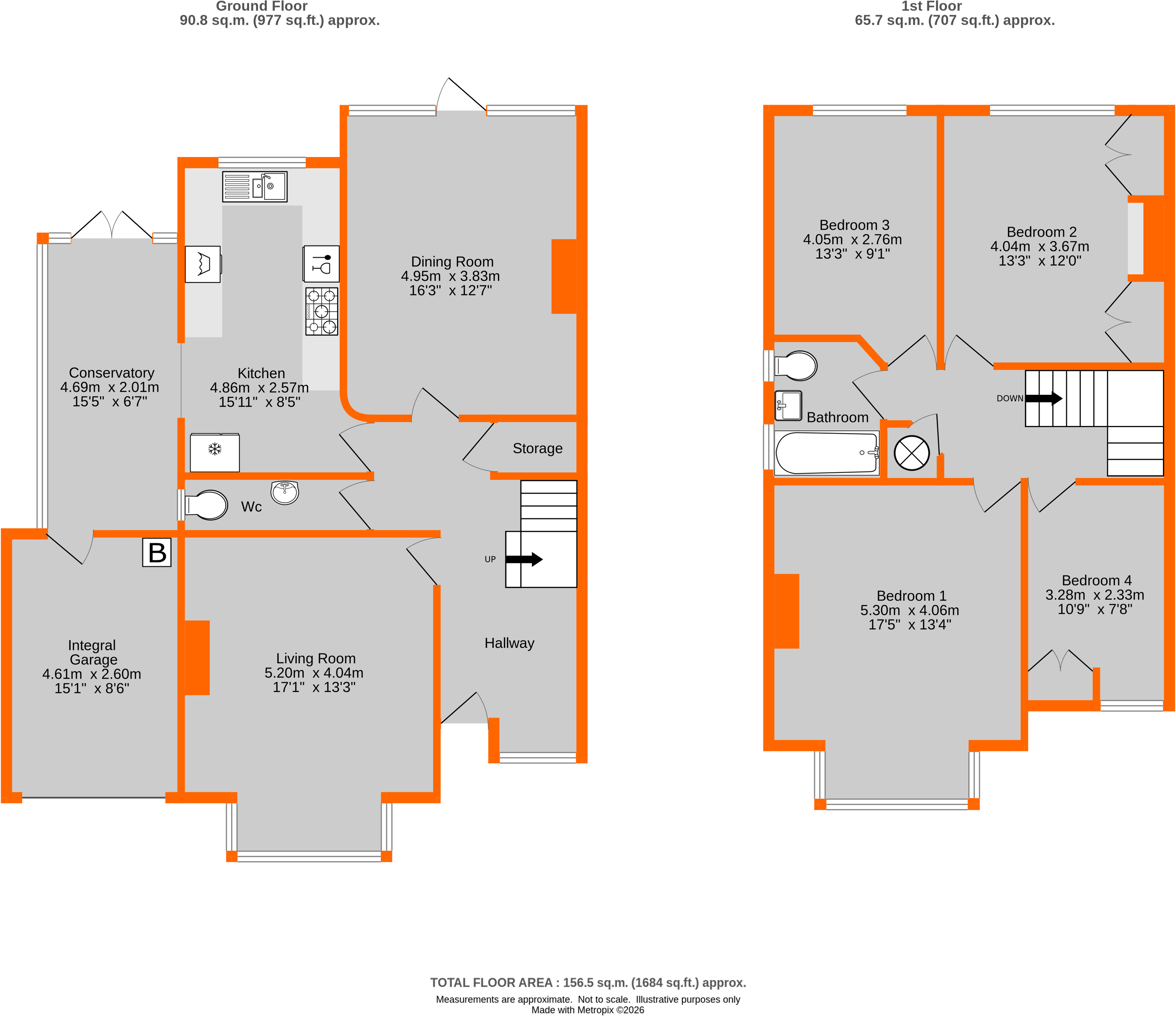 St Marys Avenue, Bromley, BR2 floorplan
