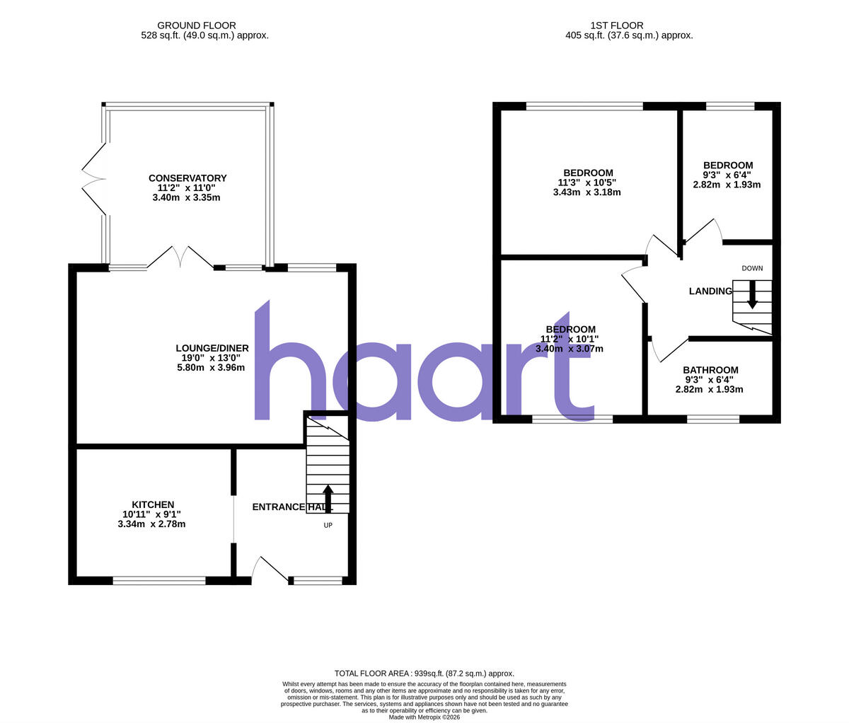 St Marys Grove, Biggin Hill floorplan