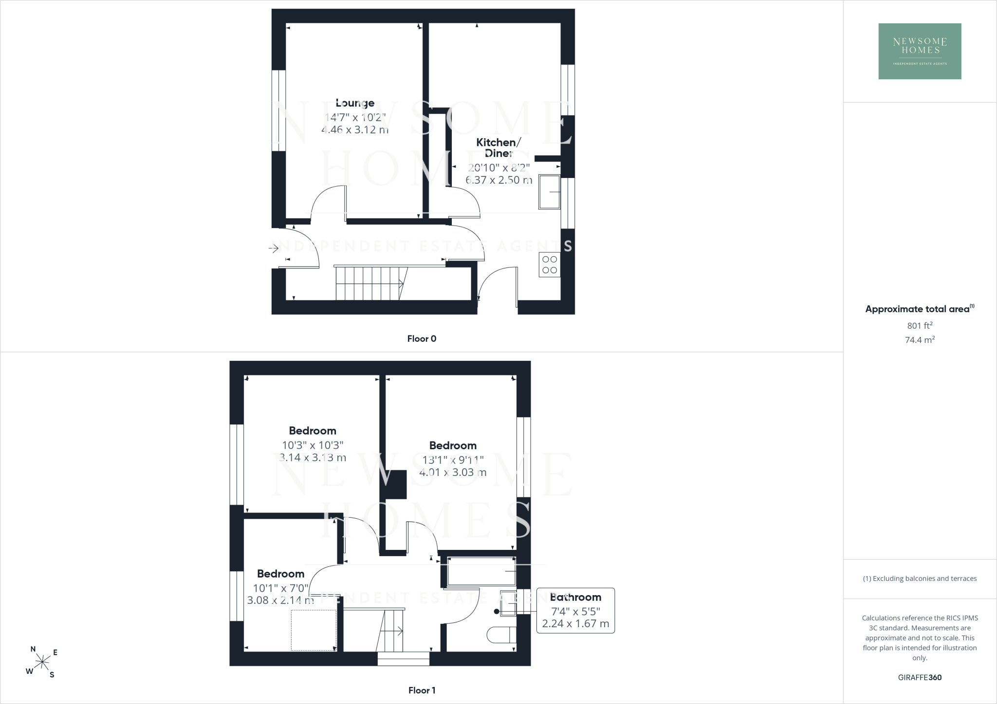 Fulbrooke, Greenfield floorplan