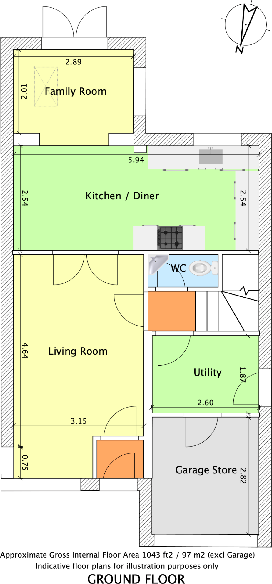 Heron Lane, Stratford-Upon-Avon, Warwickshire, CV37 floorplan