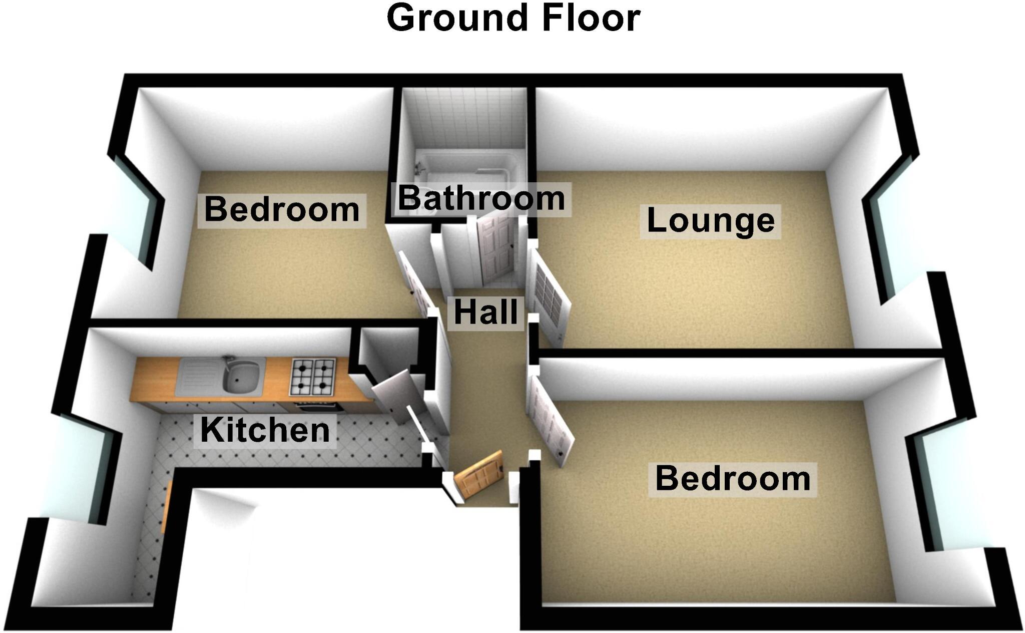 Crieff Road, Perth floorplan