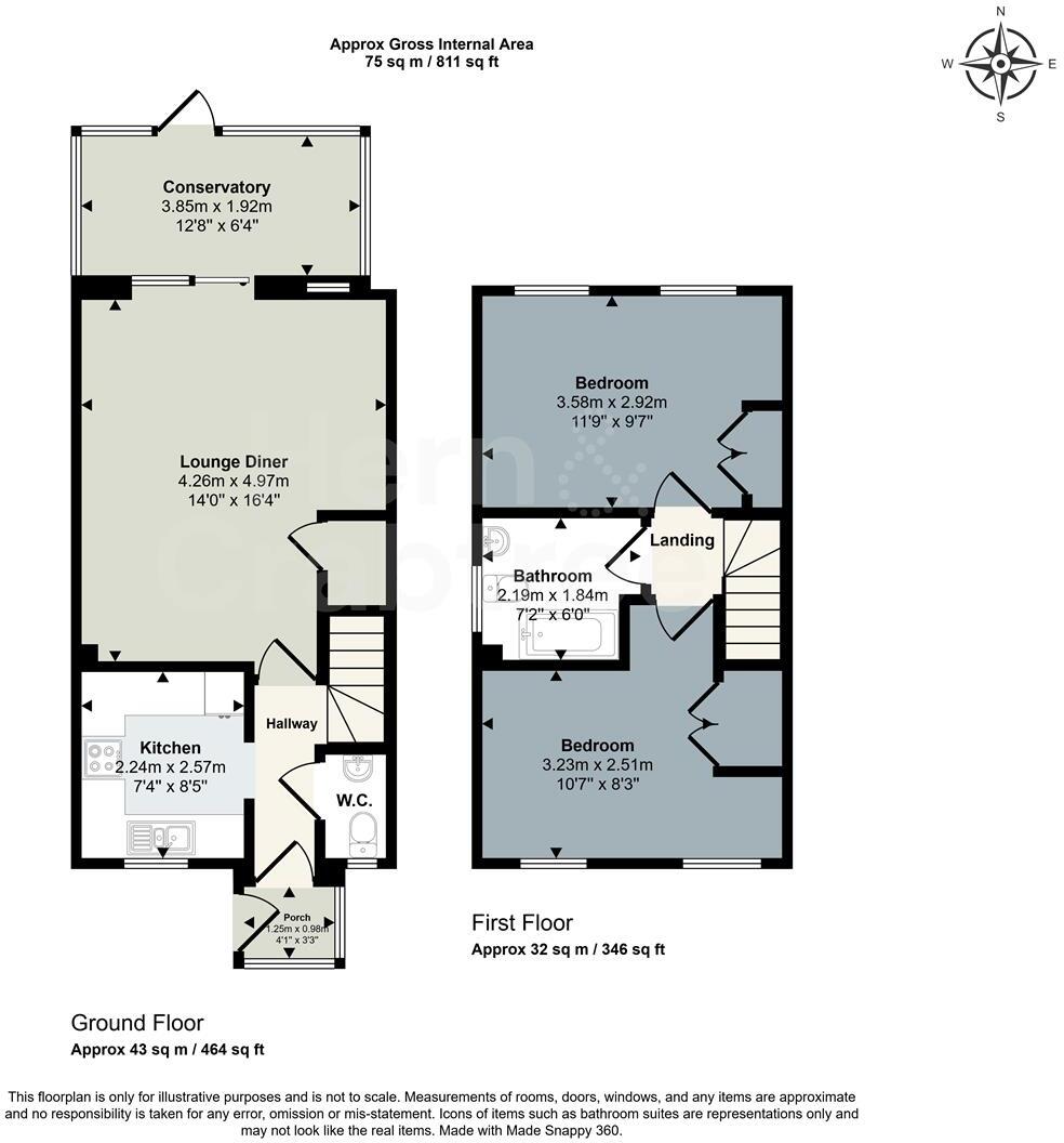 Nasturtium Way, Pontprennau, Cardiff floorplan