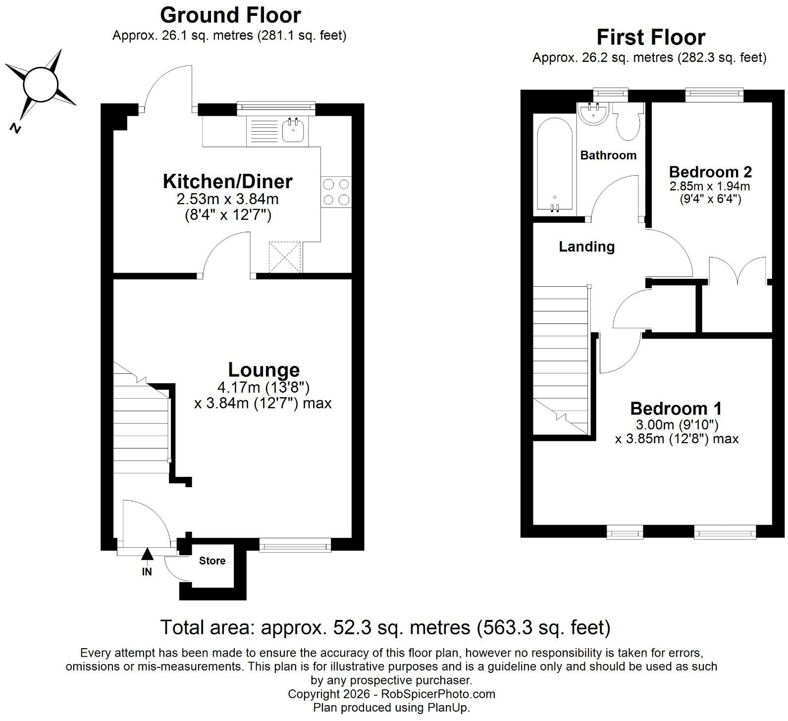 Foxglove Close, Rushden, NN10 0TS floorplan