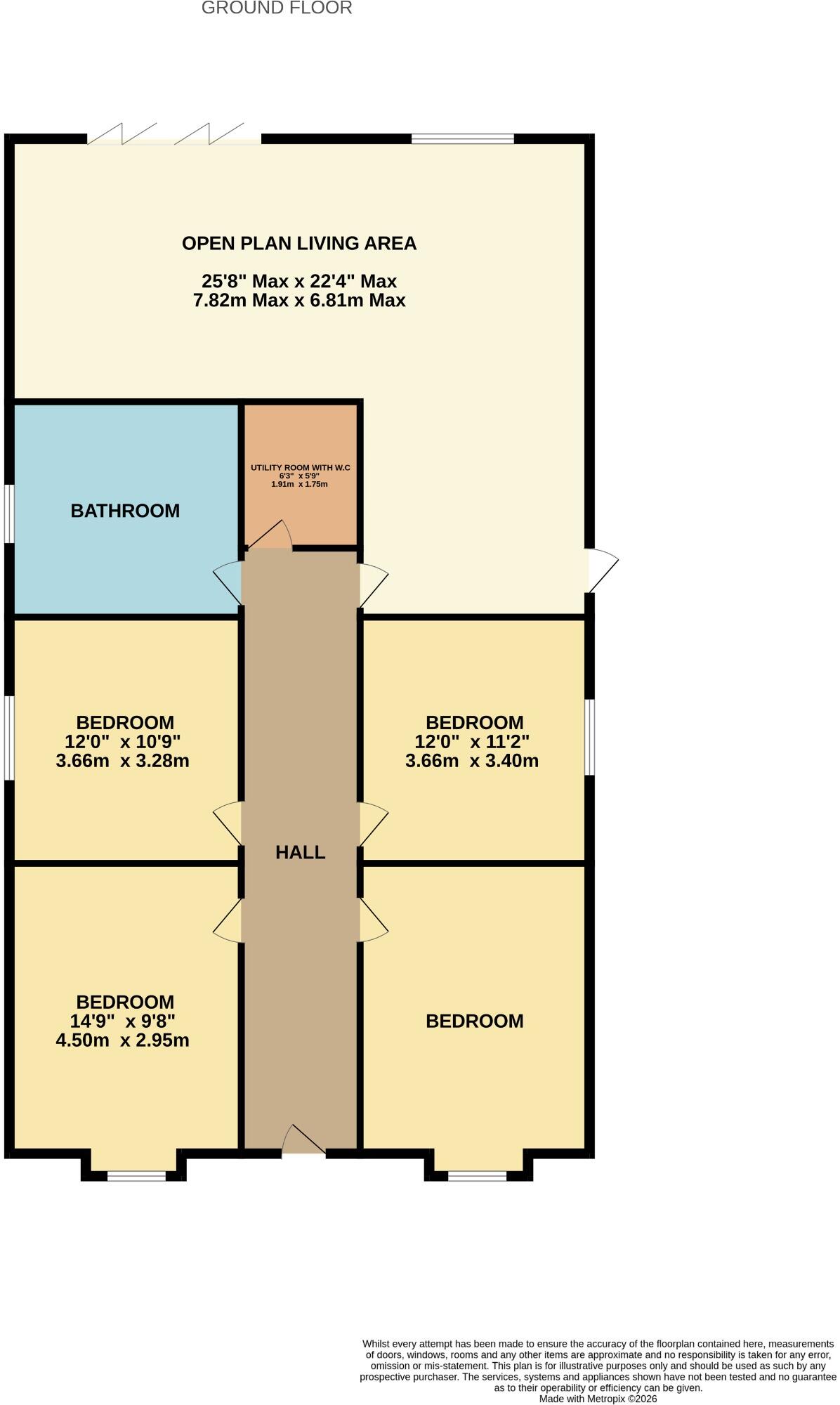 Lime Kiln Lane, Holbury, Southampton, Hampshire, SO45 floorplan