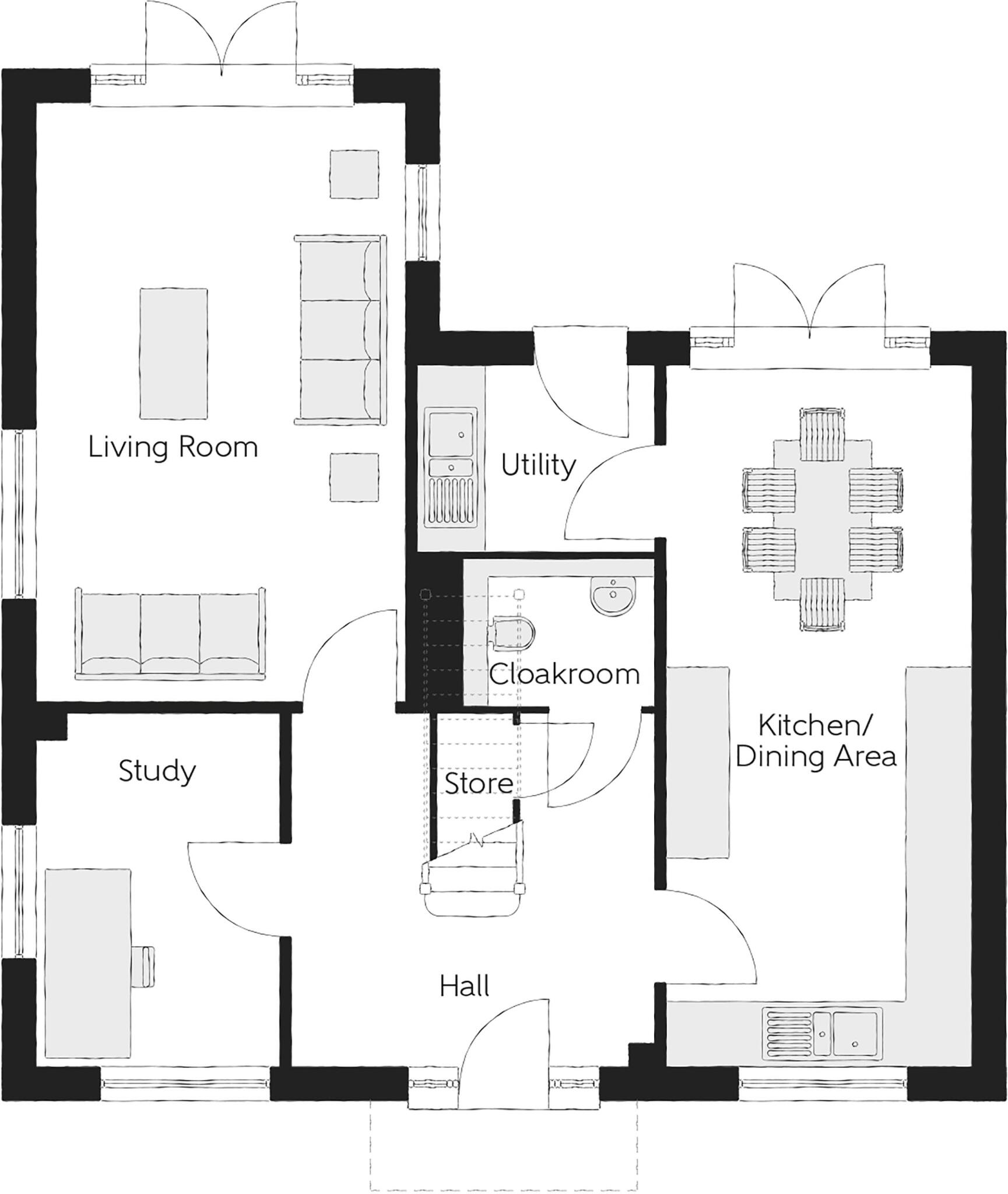 New Cardington Fields
Bedford, 
Bedfordshire 
MK42 0UQ floorplan