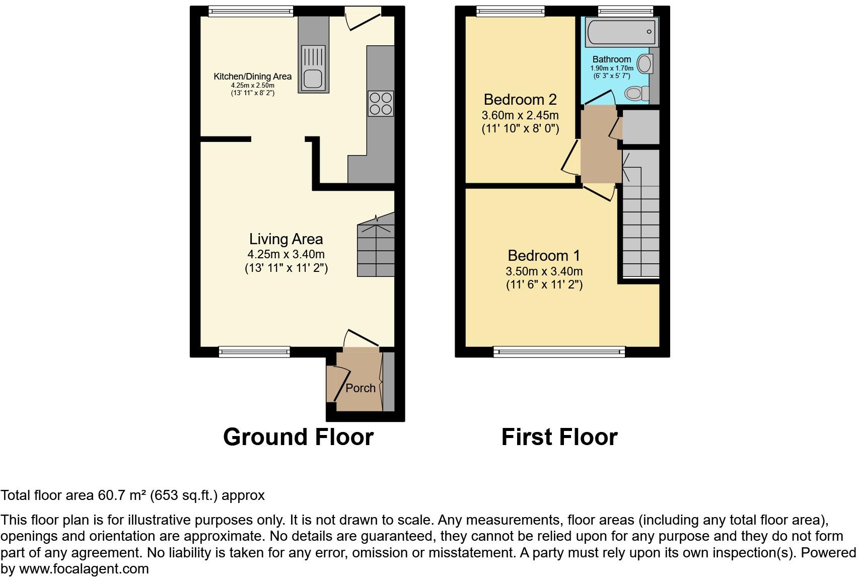 Hampden Road, Leicester, LE4 floorplan