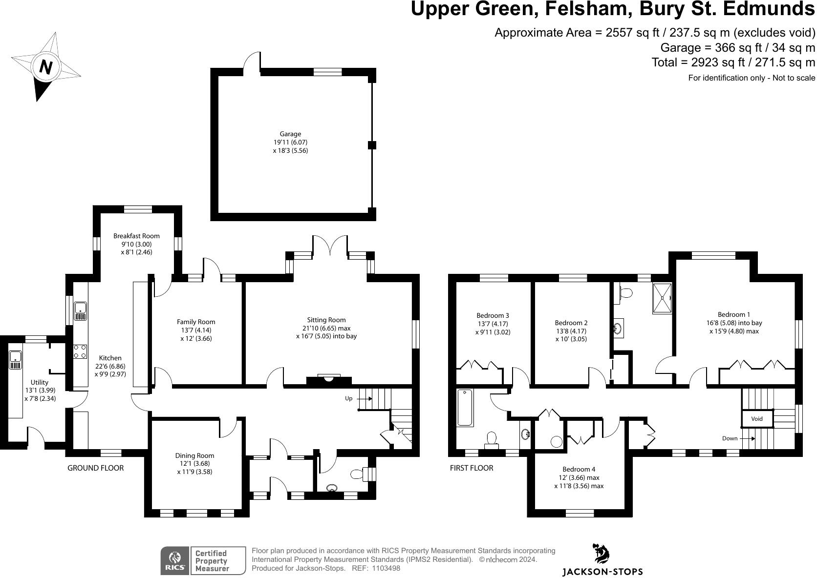 Upper Green, Felsham, Bury St Edmunds, Suffolk, IP30 floorplan