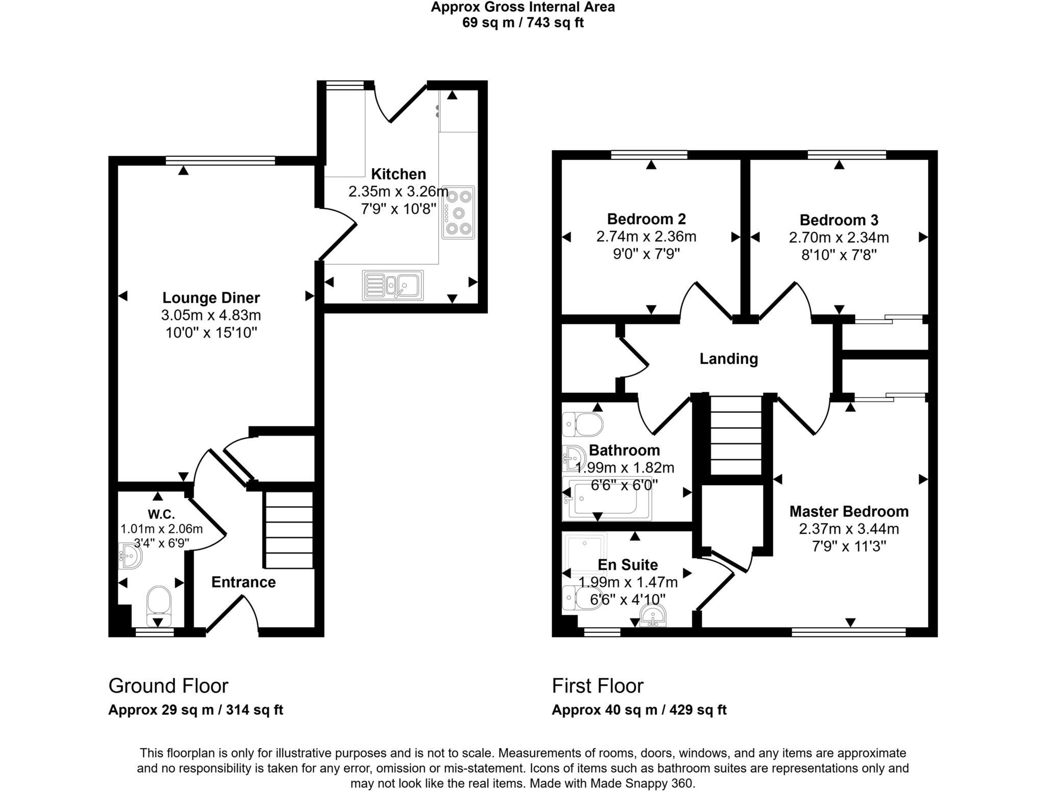 Cameron Gait, Stewarton floorplan