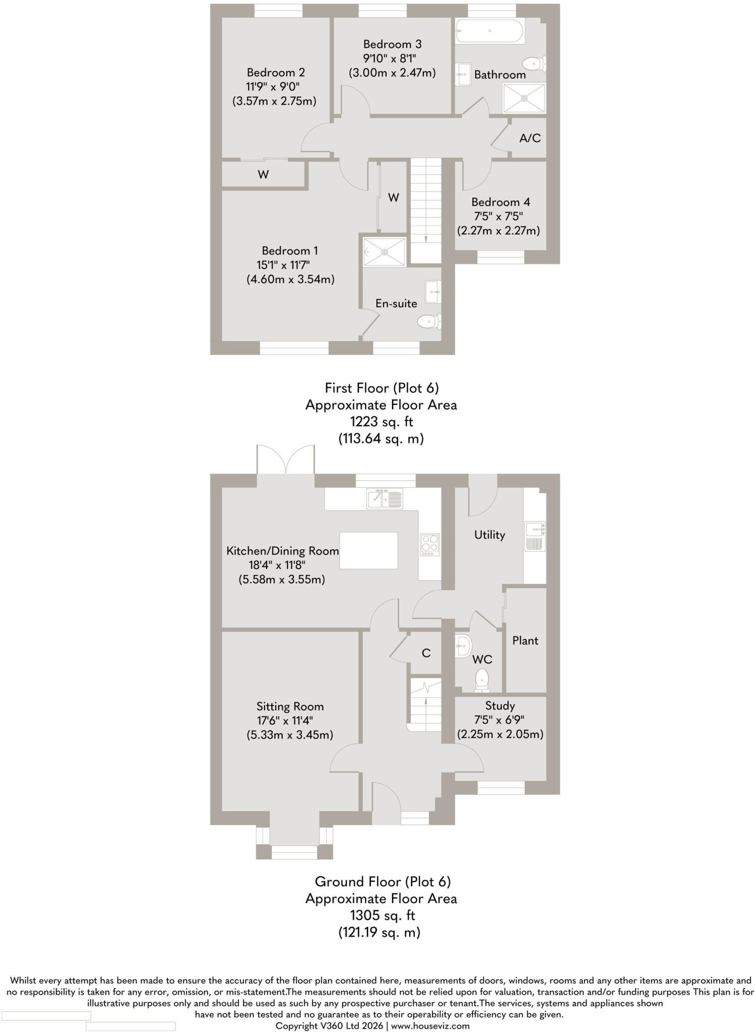 Generous Semi-Detached Home in Pott Row floorplan