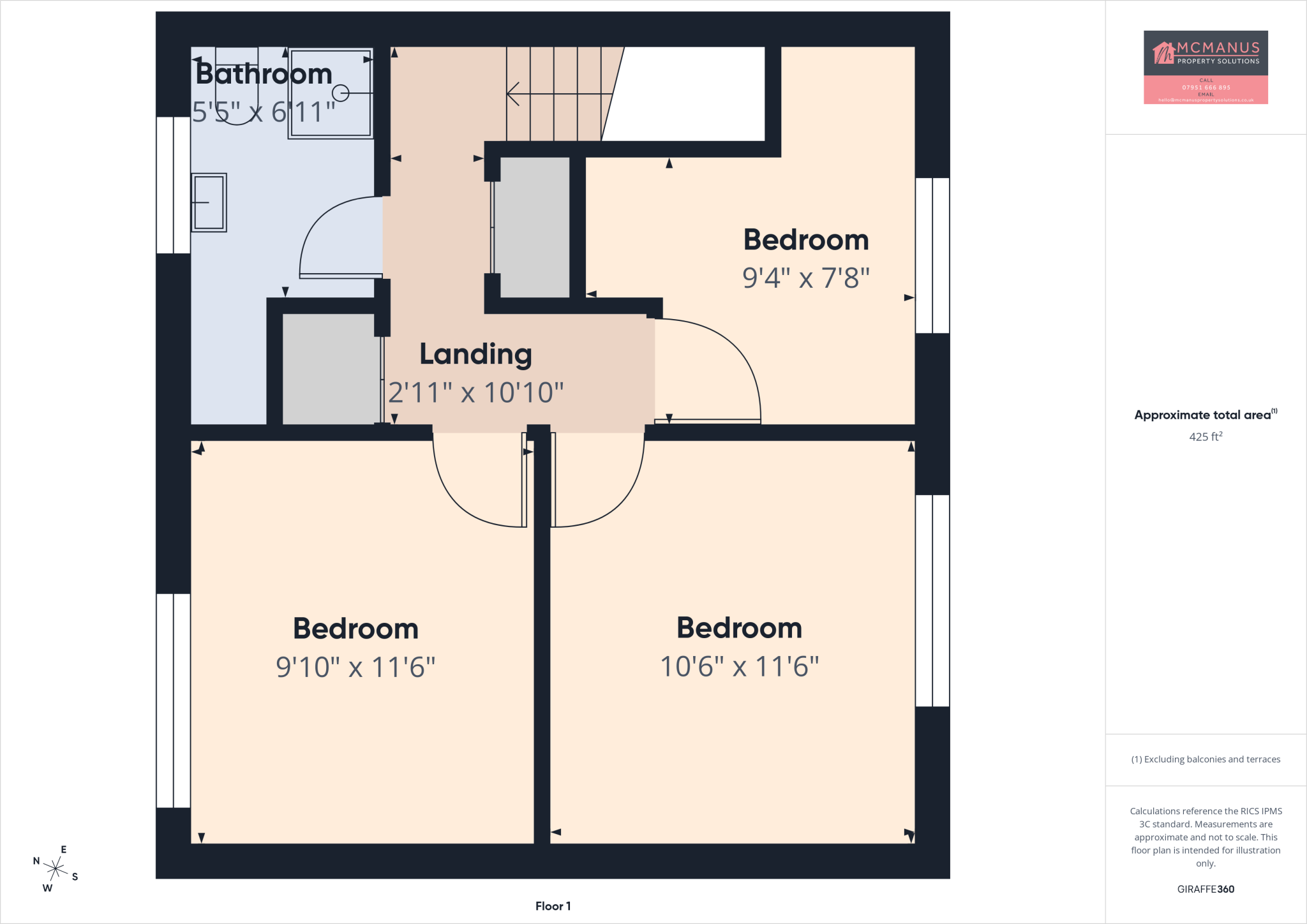 Brixham Close, Stevenage floorplan