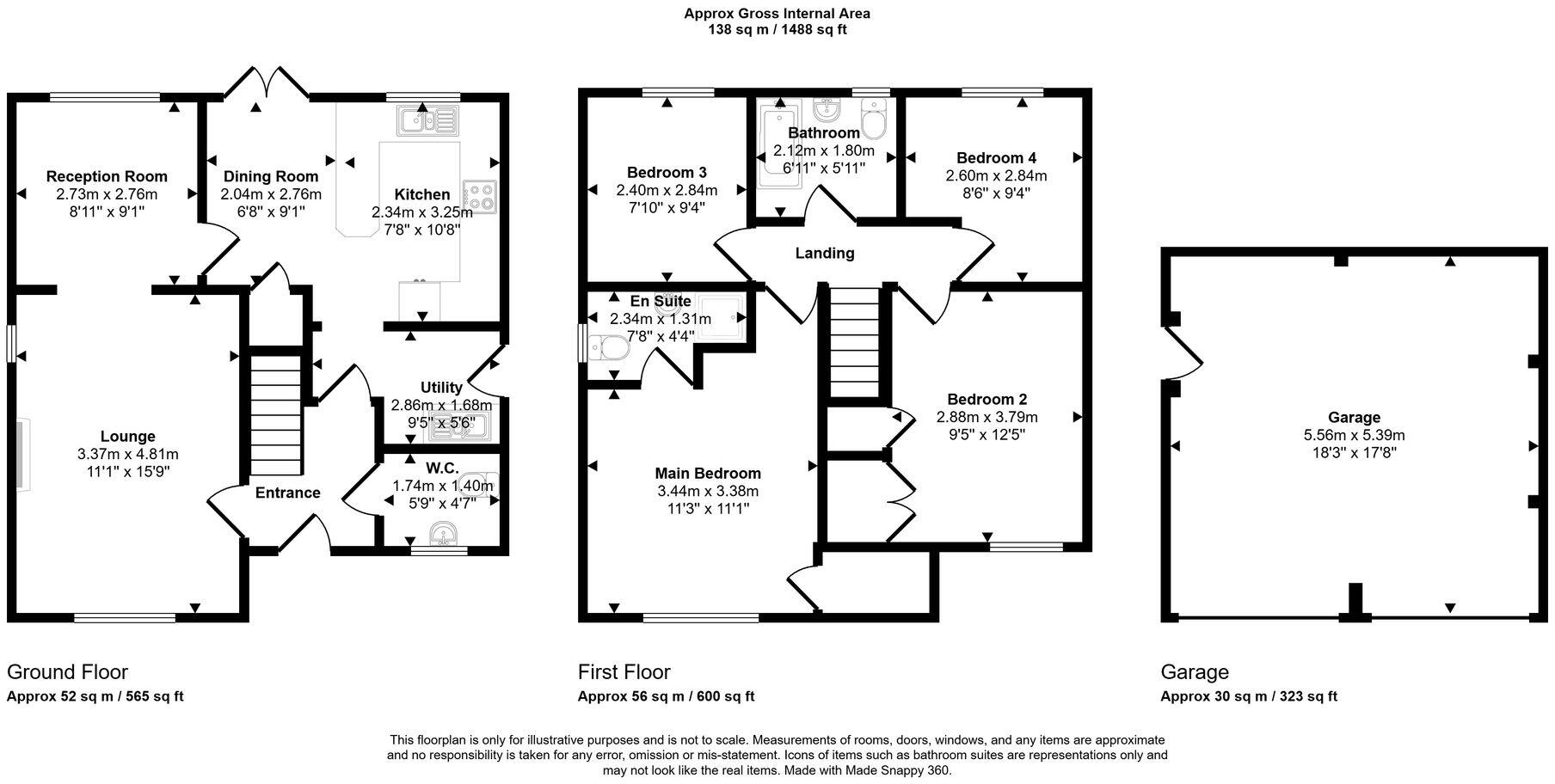 Crowther Drive, Wigan, WN3 floorplan