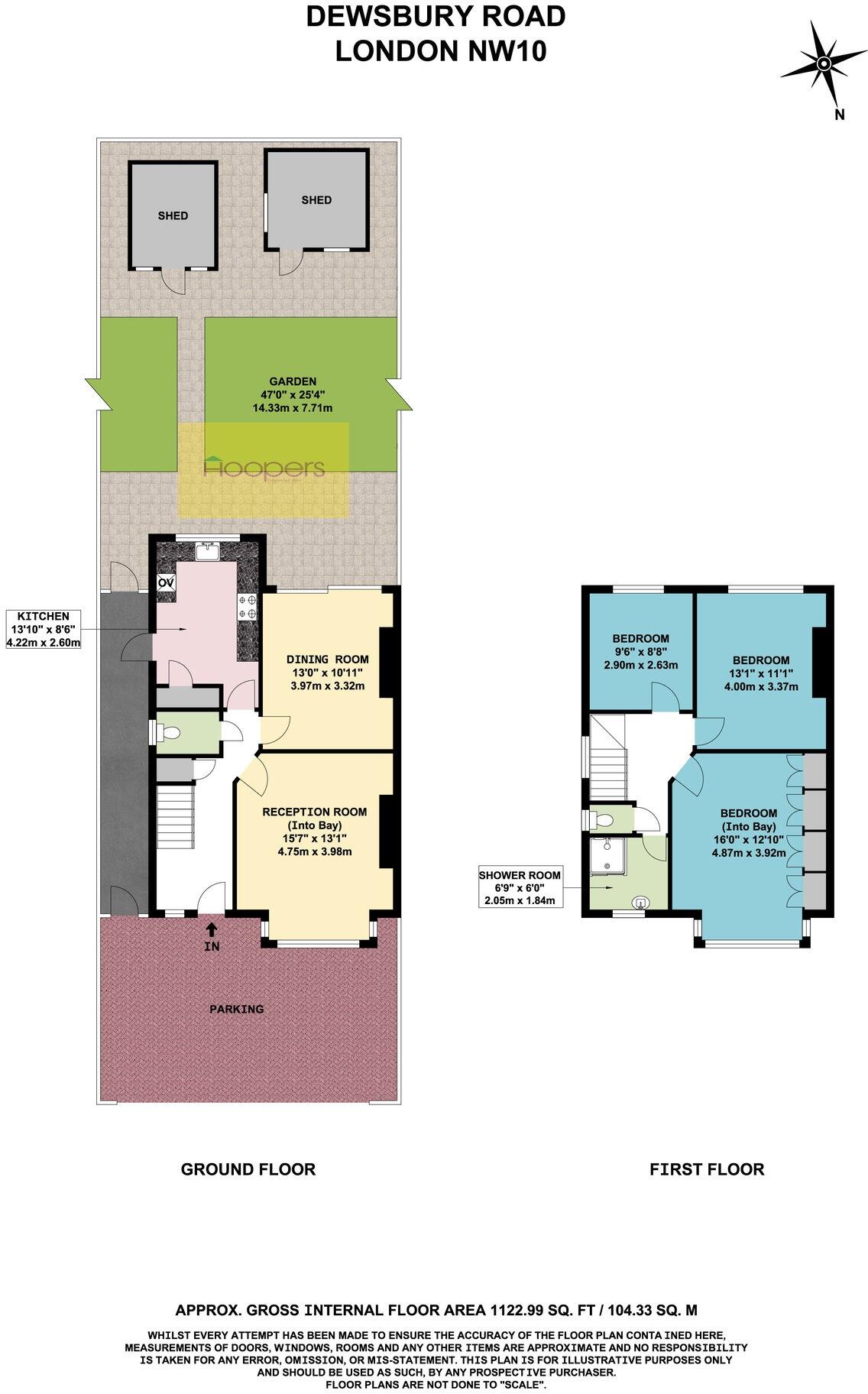 Dewsbury Road, London, NW10 floorplan