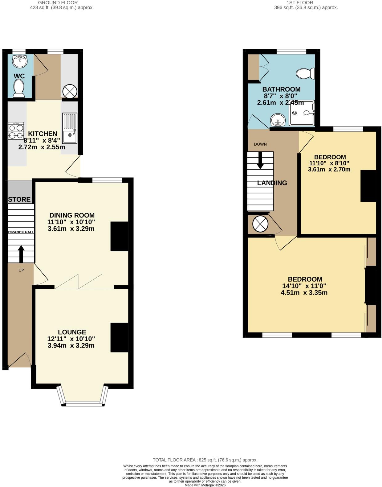 St. Peters Avenue, Kettering, Northamptonshire, NN16 floorplan
