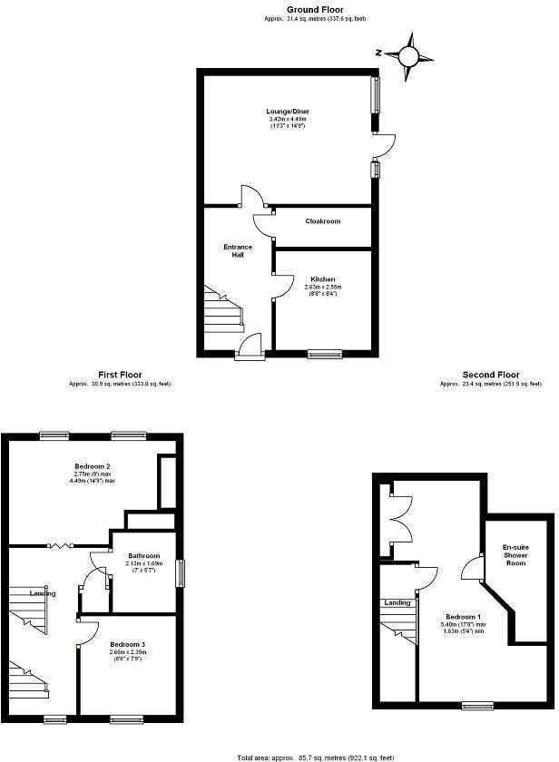 Basevi Close, Malmesbury floorplan