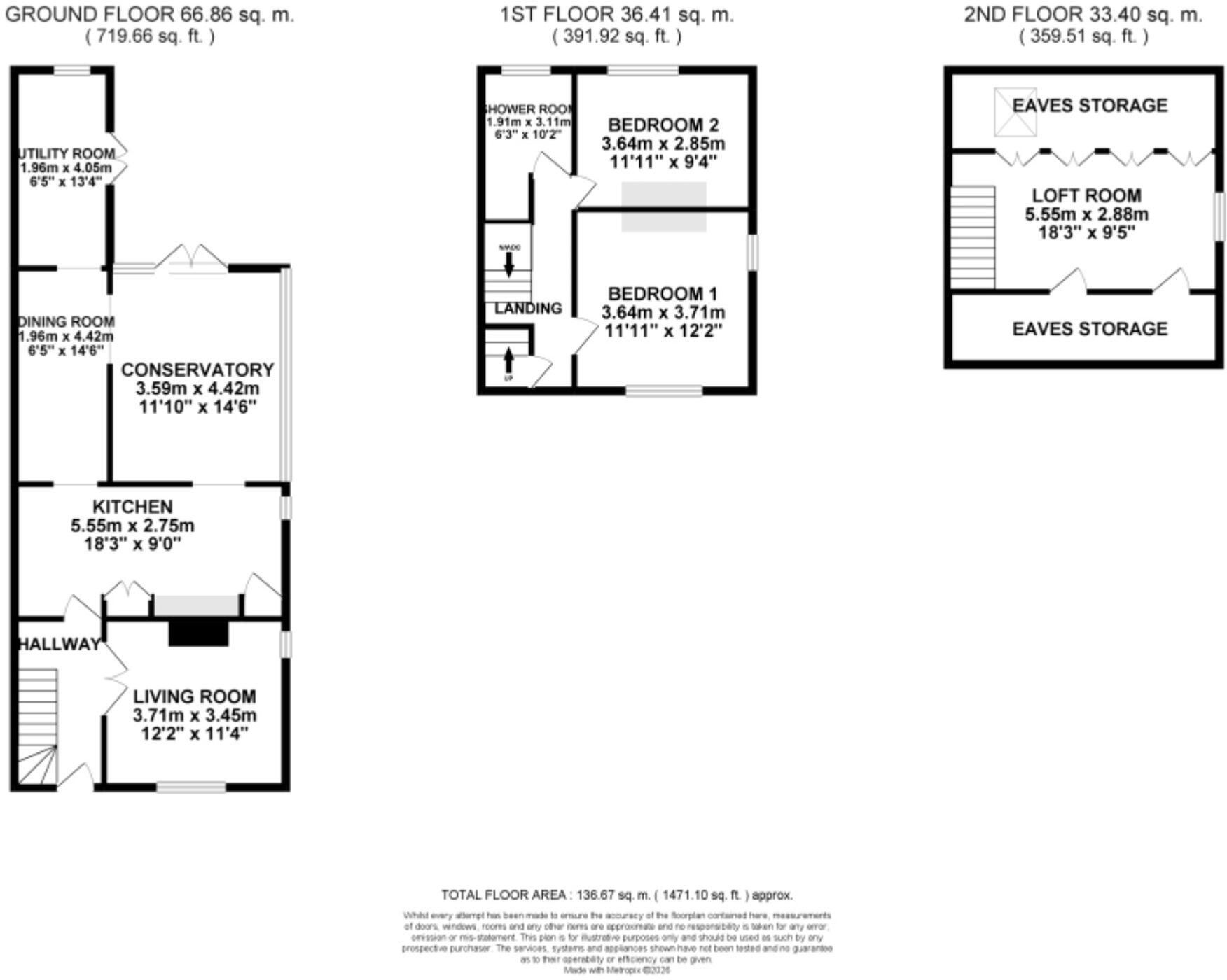 Rookery Crescent, Cresswell, ST11 floorplan