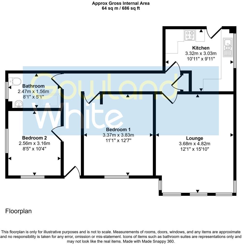 Newsam House, Yarm Road Eaglescliffe, Stockton-On-Tees TS16 0DP floorplan