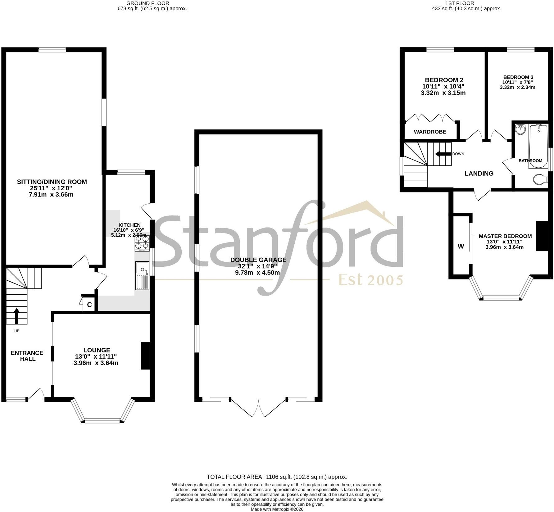Archery Grove, Southampton, Hampshire, SO19 floorplan