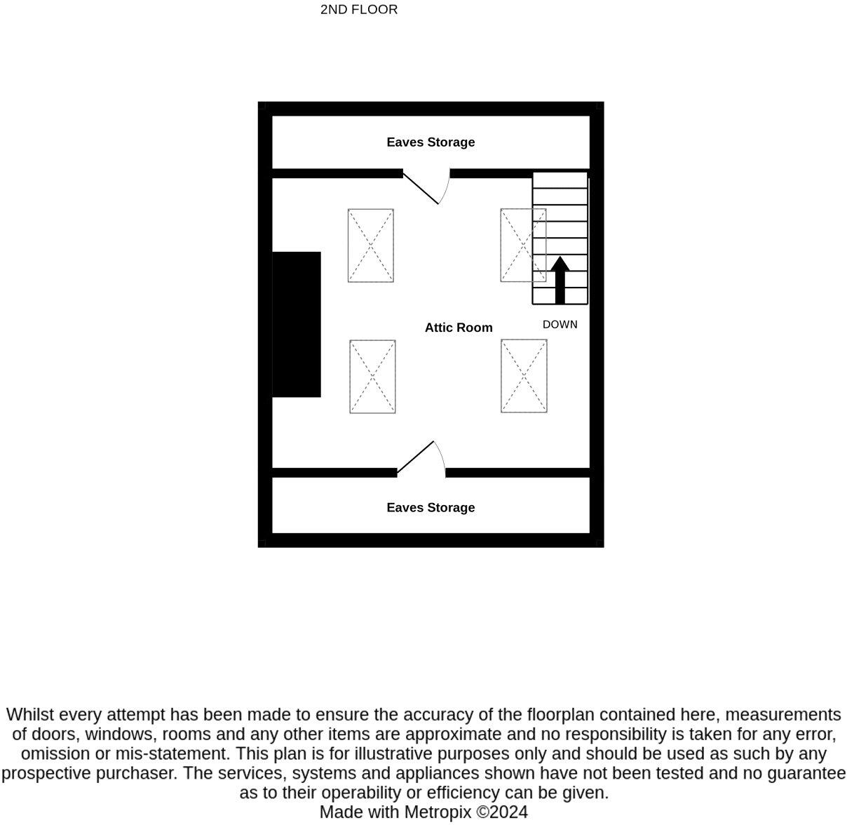 25 Lincoln Road, Earby, BB18 6QE floorplan