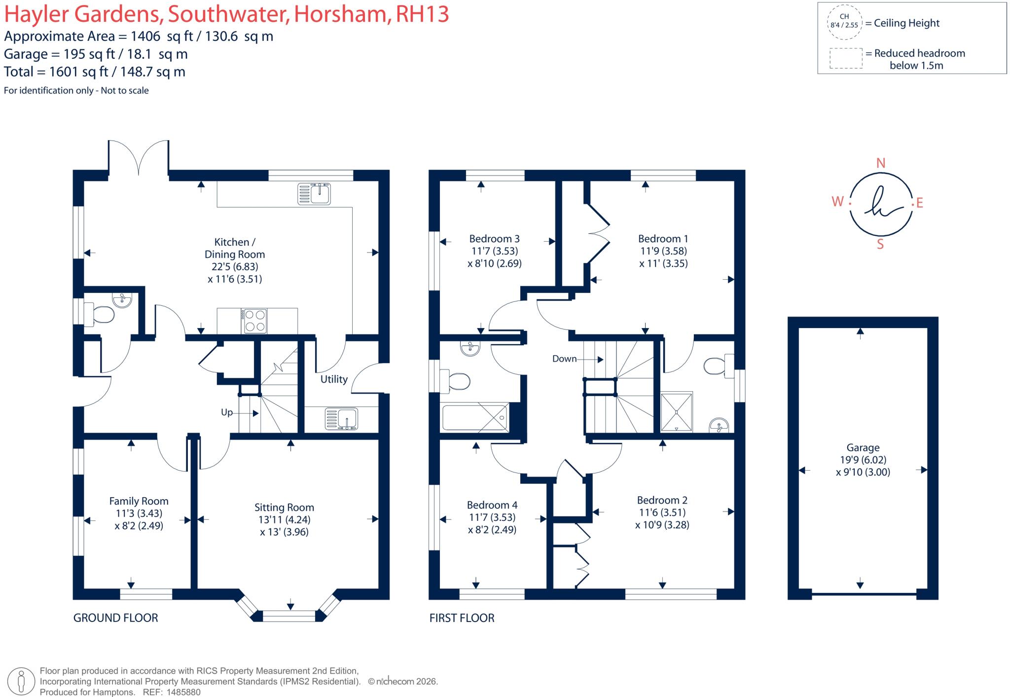Hayler Gardens, Southwater, RH13 floorplan