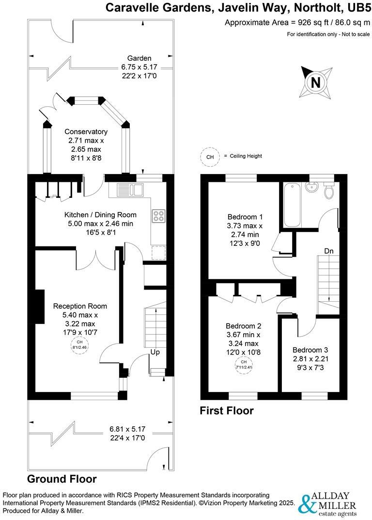 Caravelle Gardens, Northolt floorplan